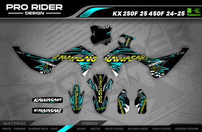 Kawasaki Full Graphics Kit | Budds creek