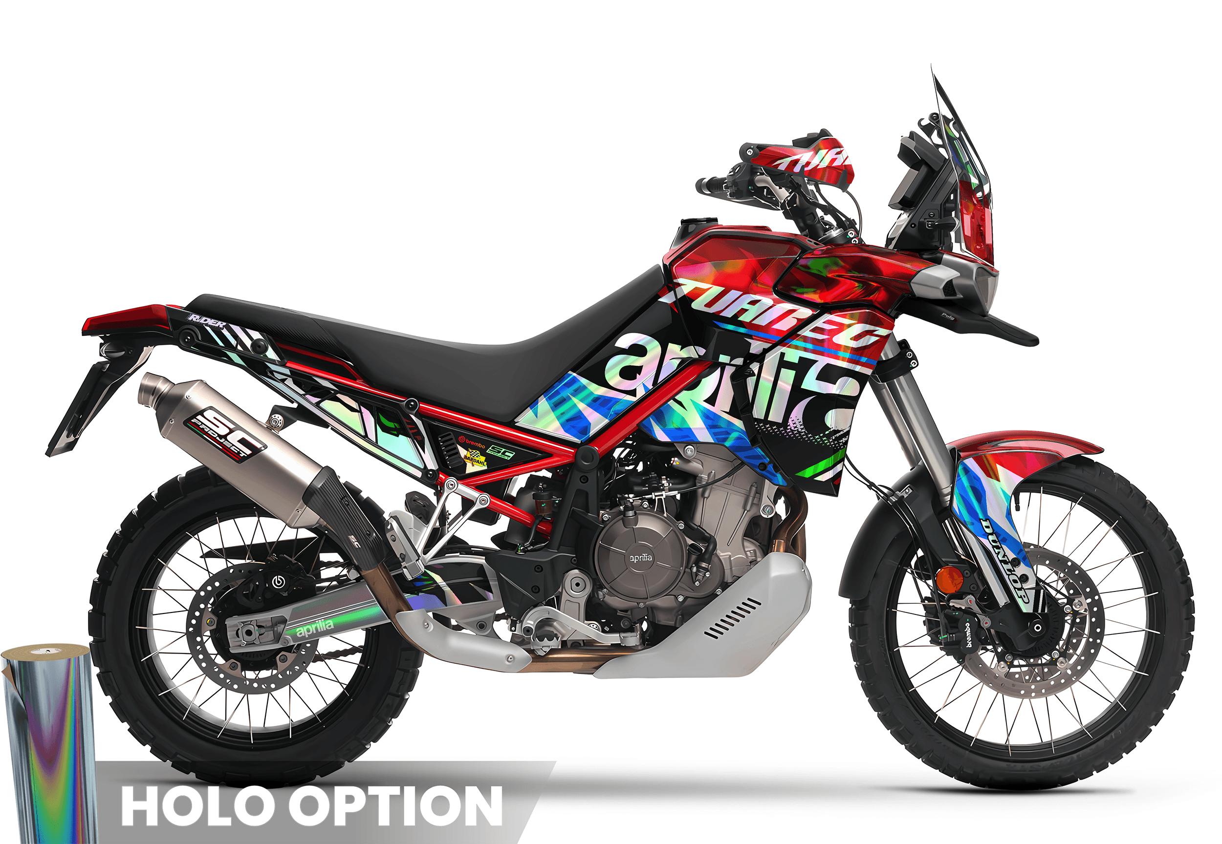 APRILIA TUAREG 660 Full Graphics Kit | Rhino