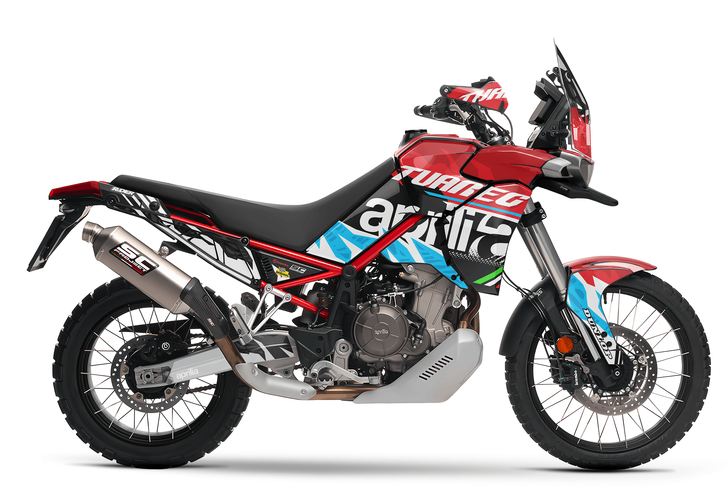 APRILIA TUAREG 660 Full Graphics Kit | Rhino