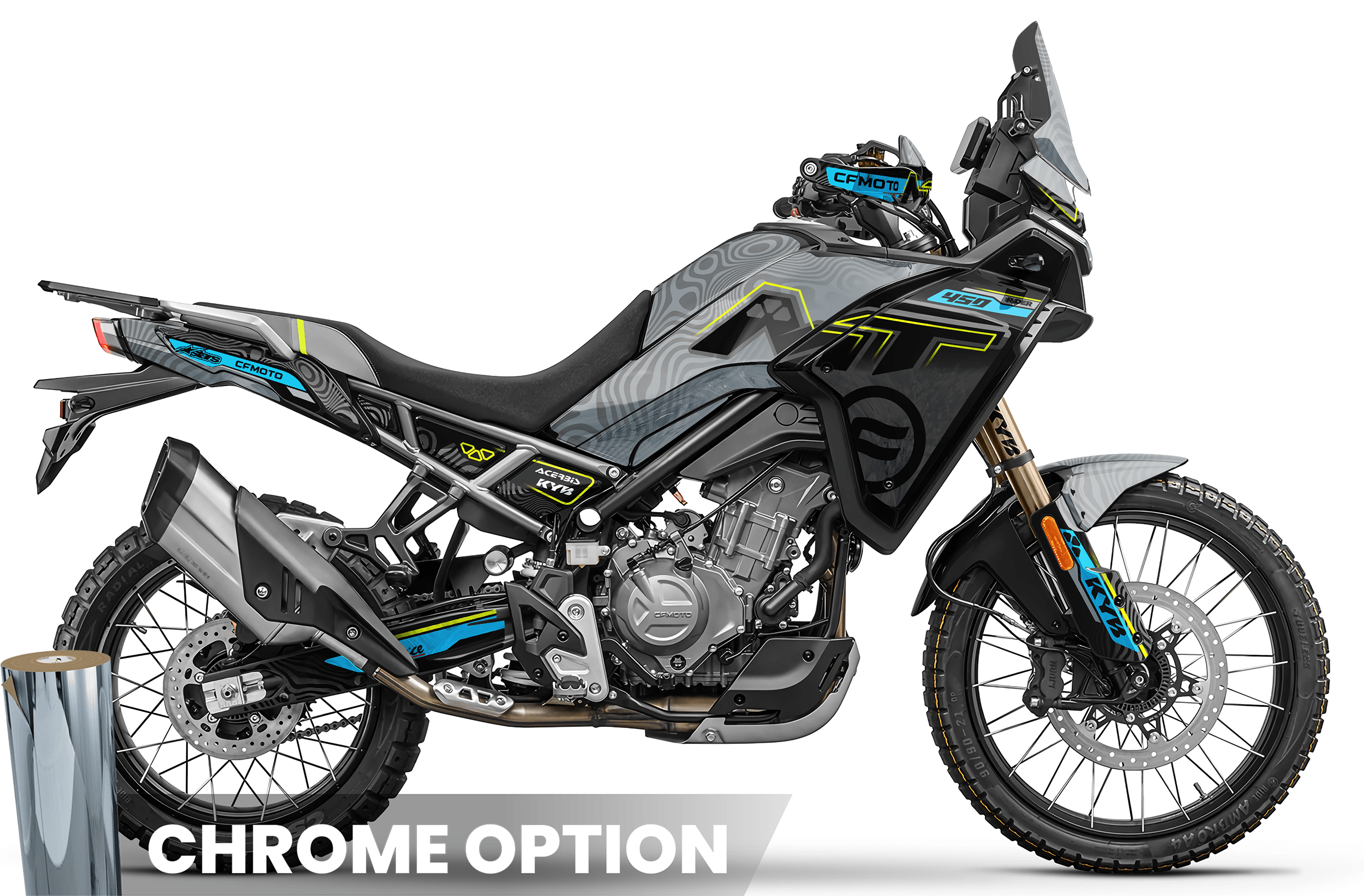 Cfmoto 450MT / 700MT / 800MT Full Graphics Kit | Monsoka