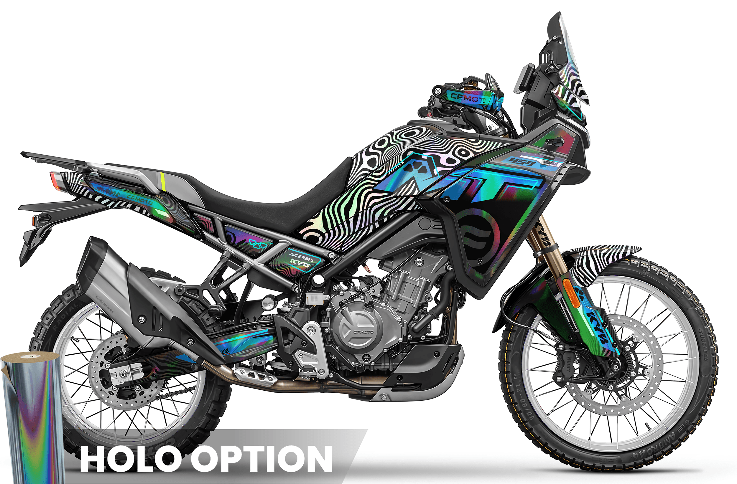 Cfmoto 450MT / 700MT / 800MT Full Graphics Kit | Monkara