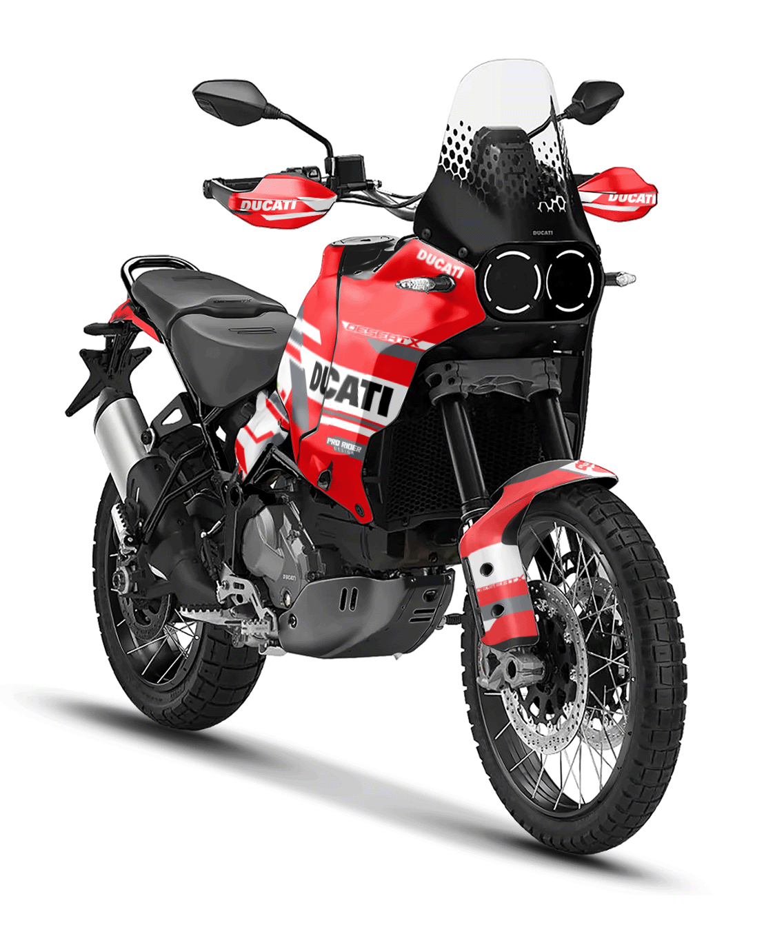 Ducati Desert X Full Graphics Kit | Dakana
