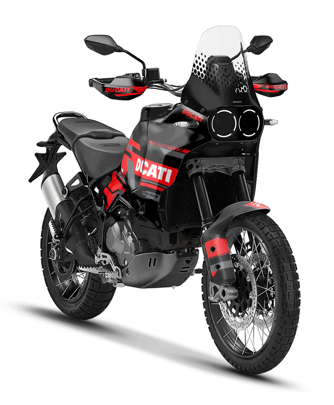 Ducati Desert X Full Graphics Kit | Daxan