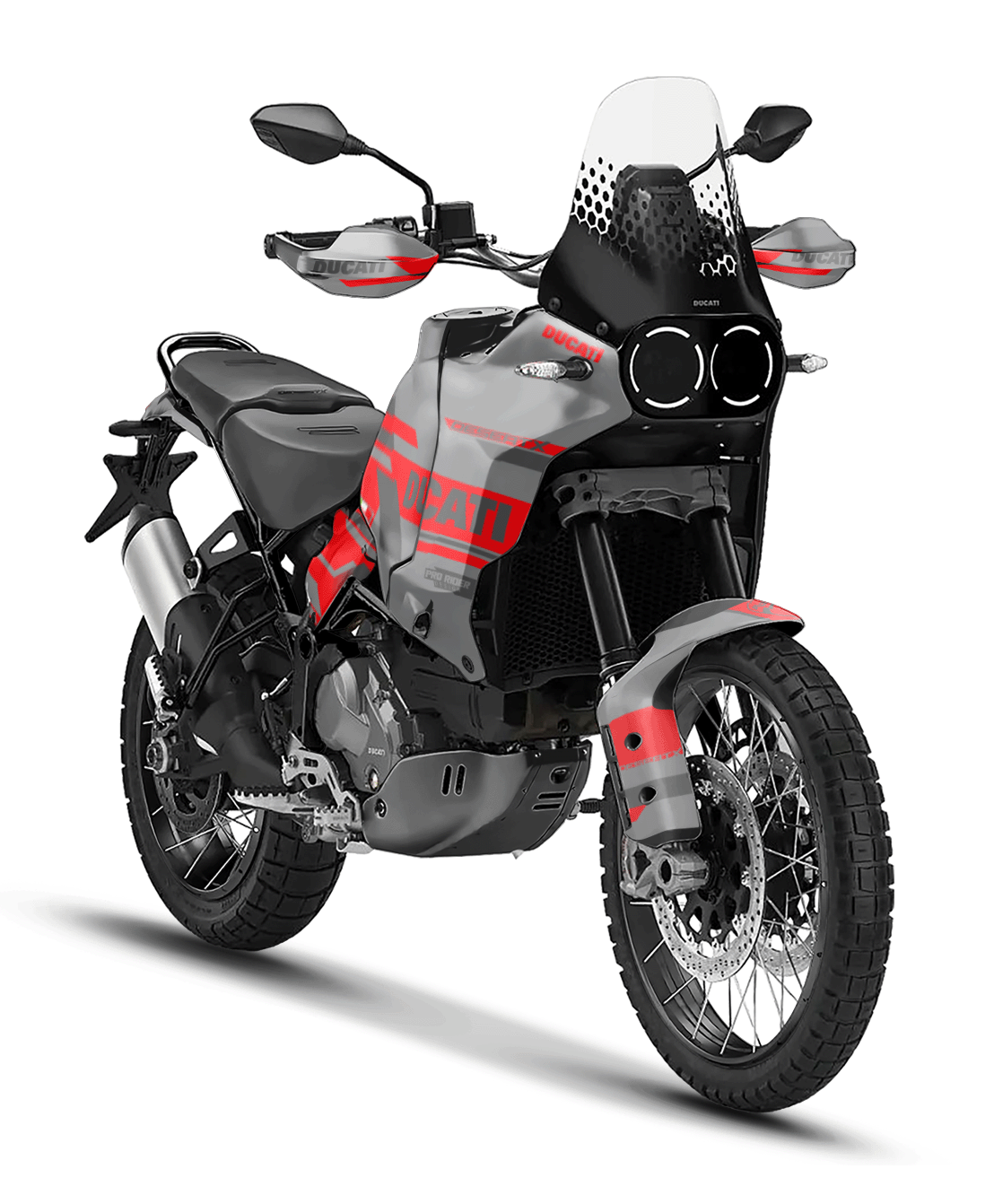 Ducati Desert X Full Graphics Kit | Deserox