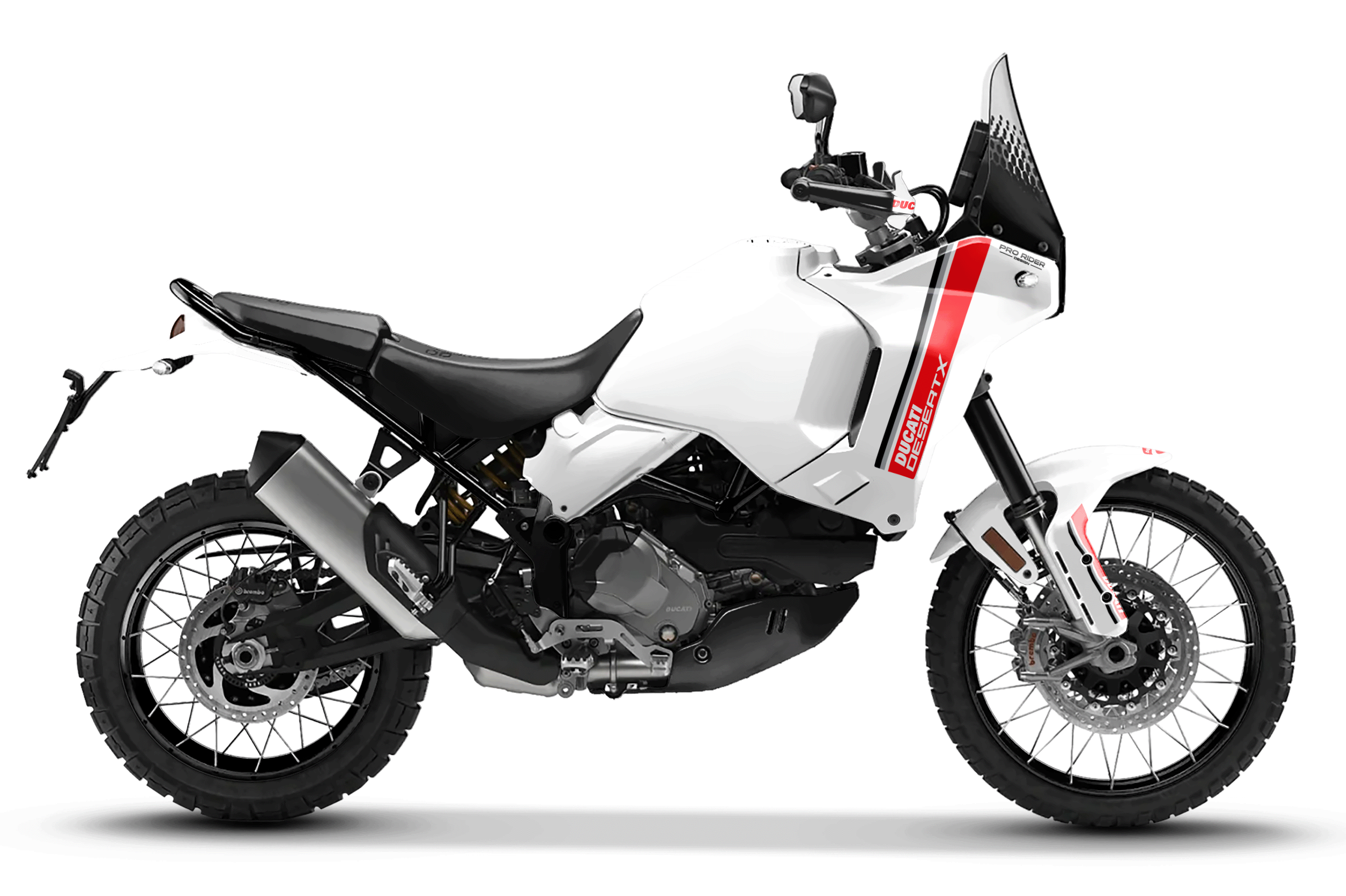 Ducati Desert X Full Graphics Kit | Vankor
