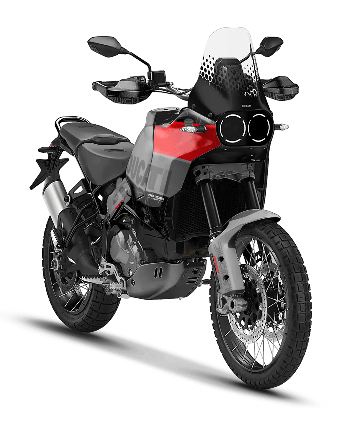 Ducati Desert X Full Graphics Kit | Ramirox