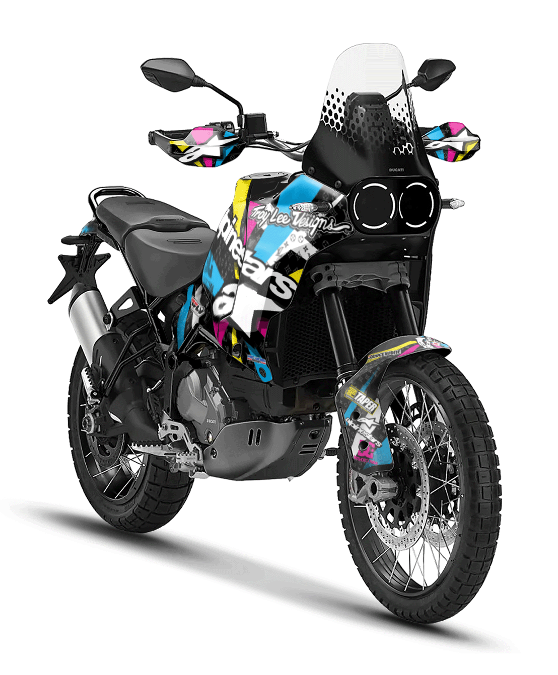 Ducati Desert X Full Graphics Kit | TLD