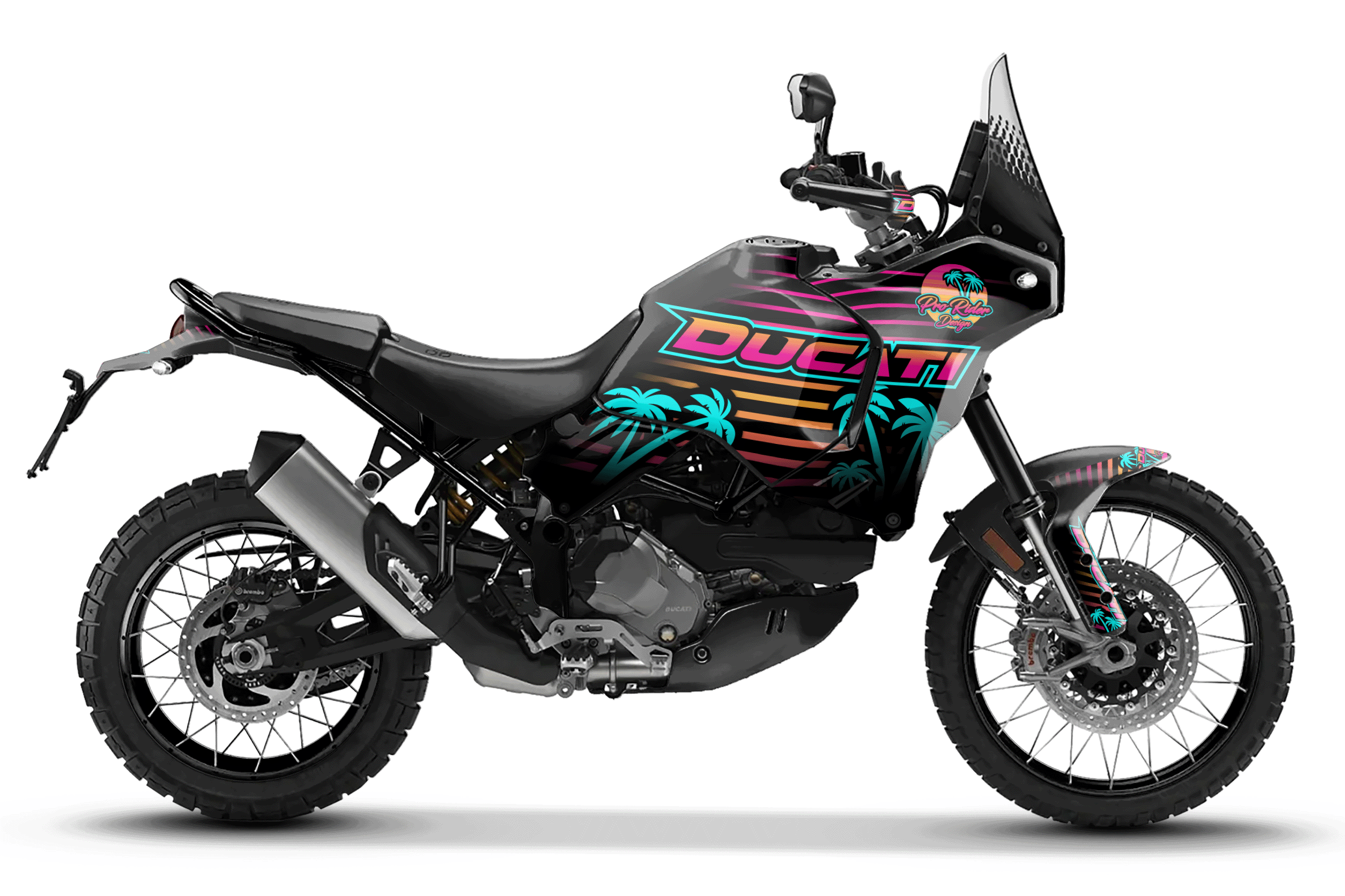 Ducati Desert X Full Graphics Kit | Summer