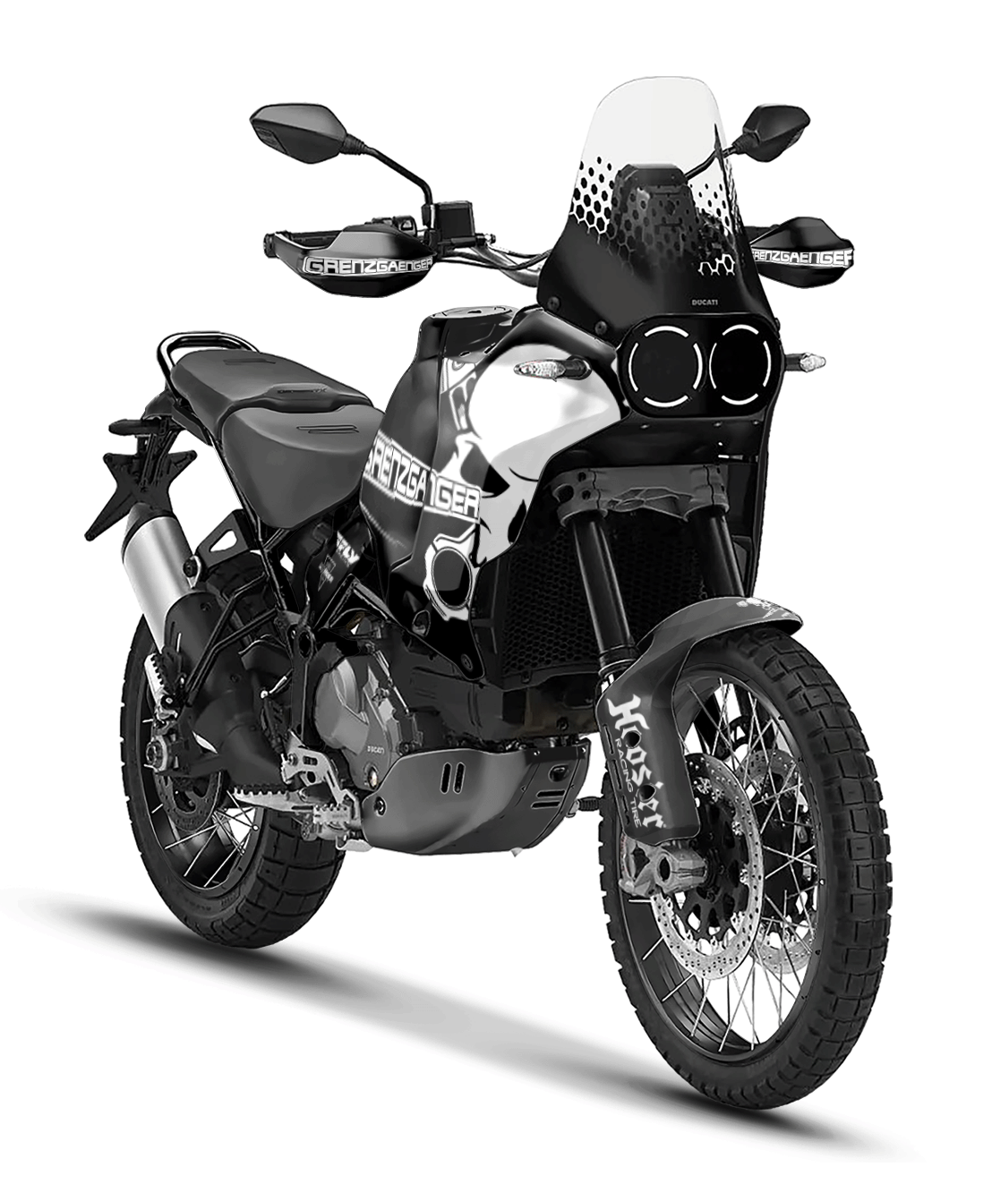 Ducati Desert X Full Graphics Kit | Grenzgaenger