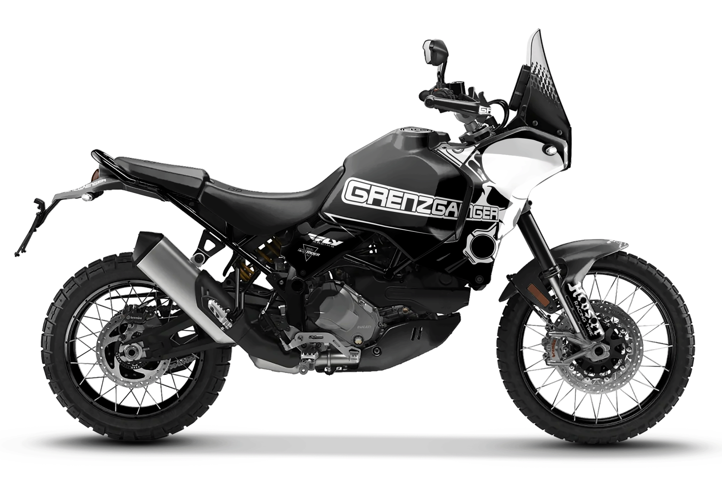 Ducati Desert X Full Graphics Kit | Grenzgaenger