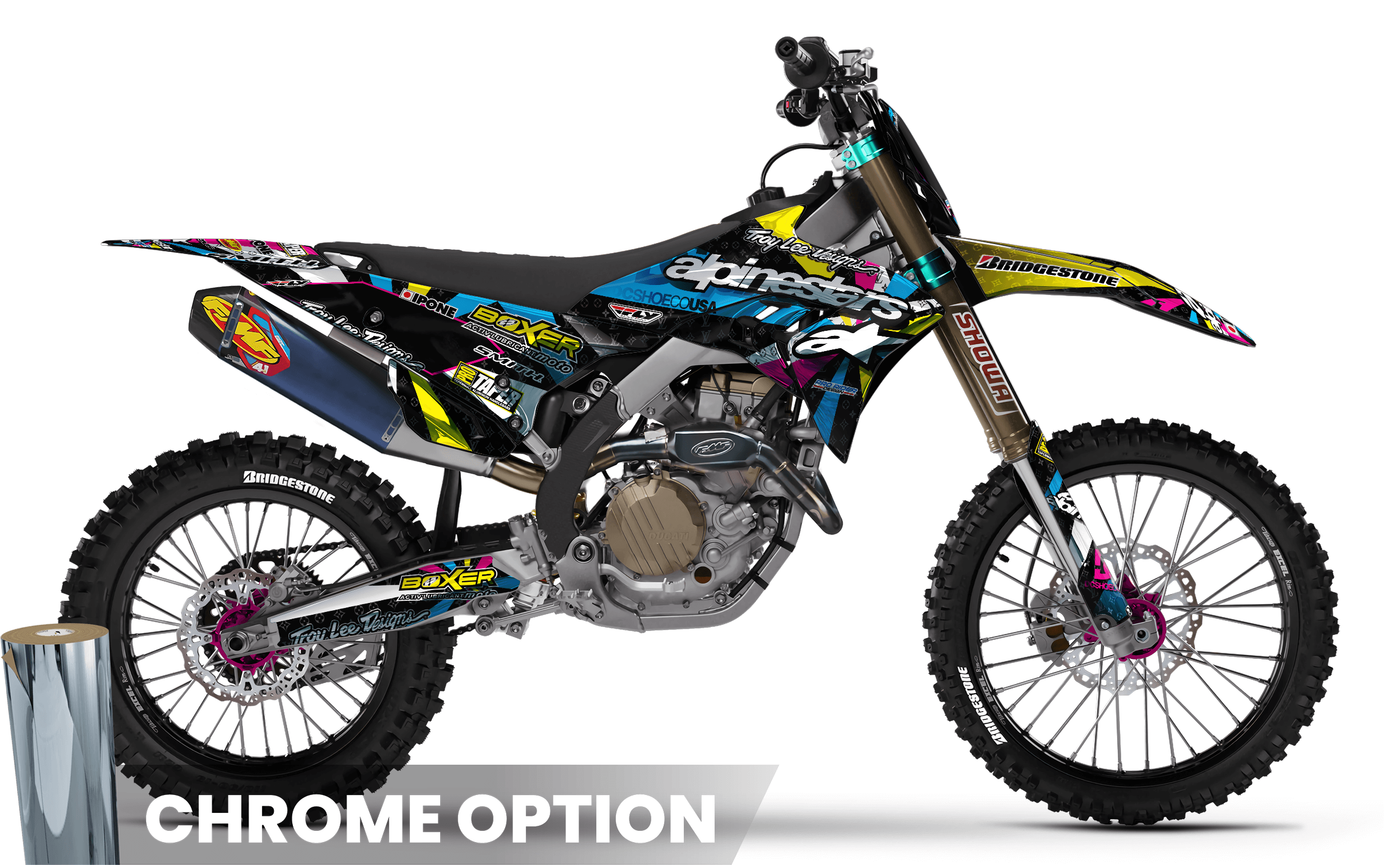 Alpinestars multi Full Graphics Kit DUCATI