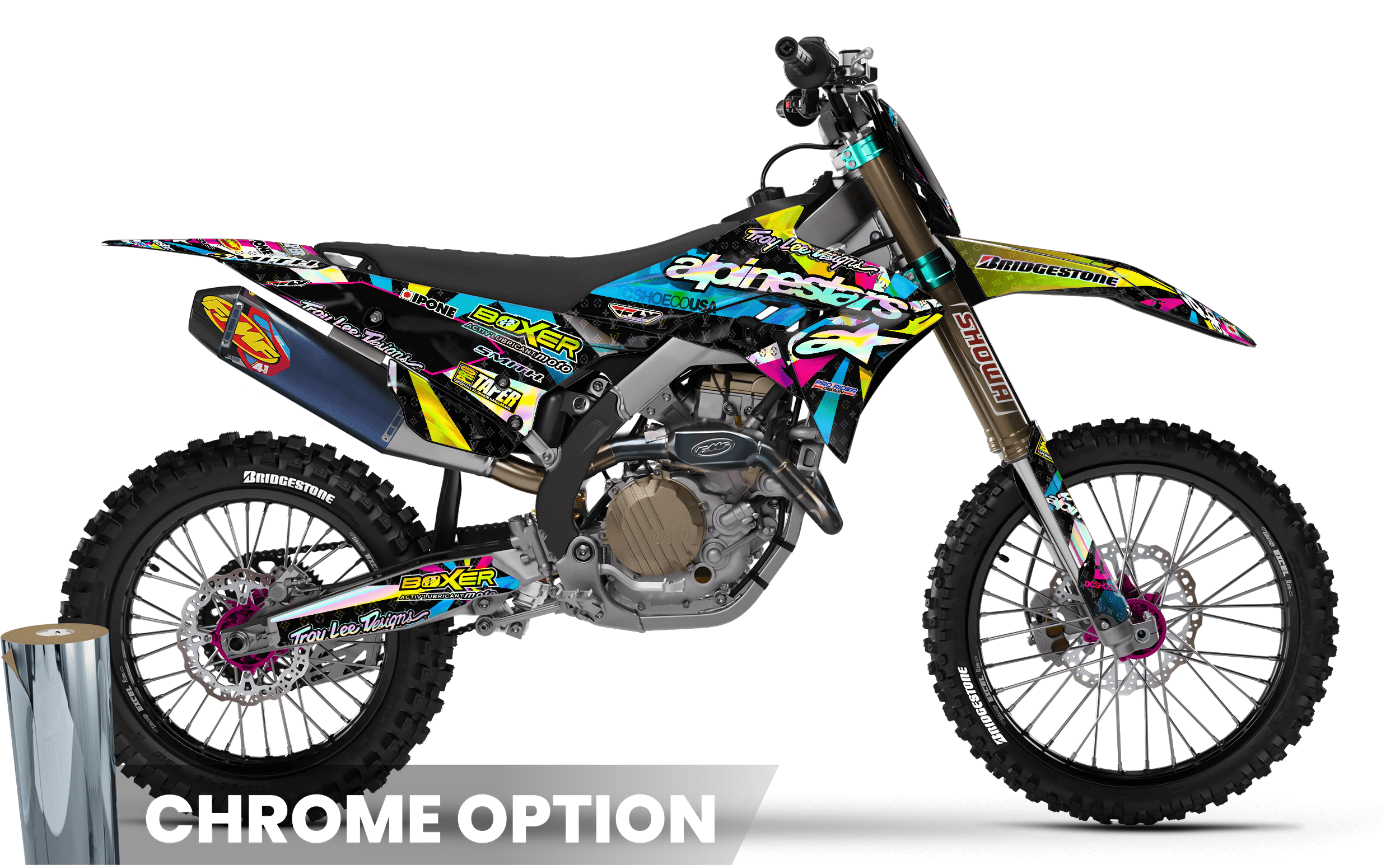 Alpinestars multi Full Graphics Kit DUCATI