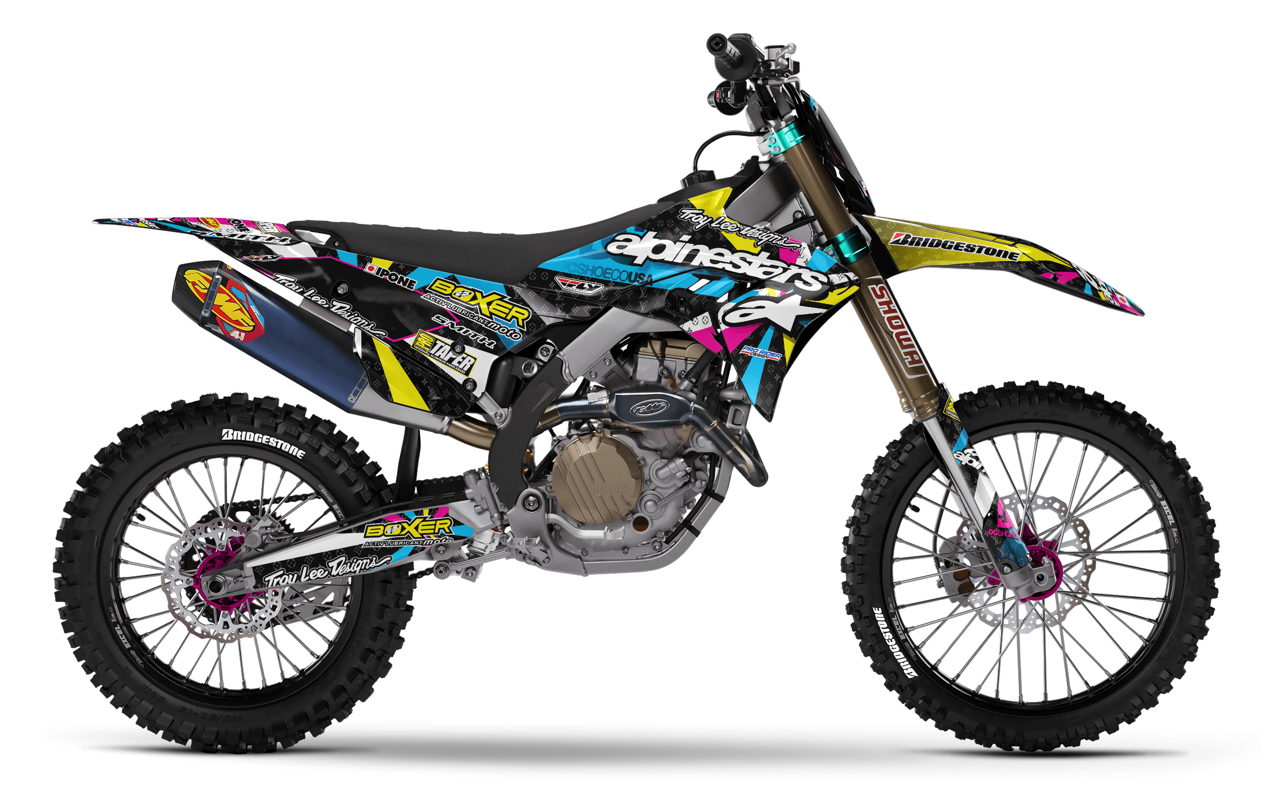 Alpinestars multi Full Graphics Kit DUCATI