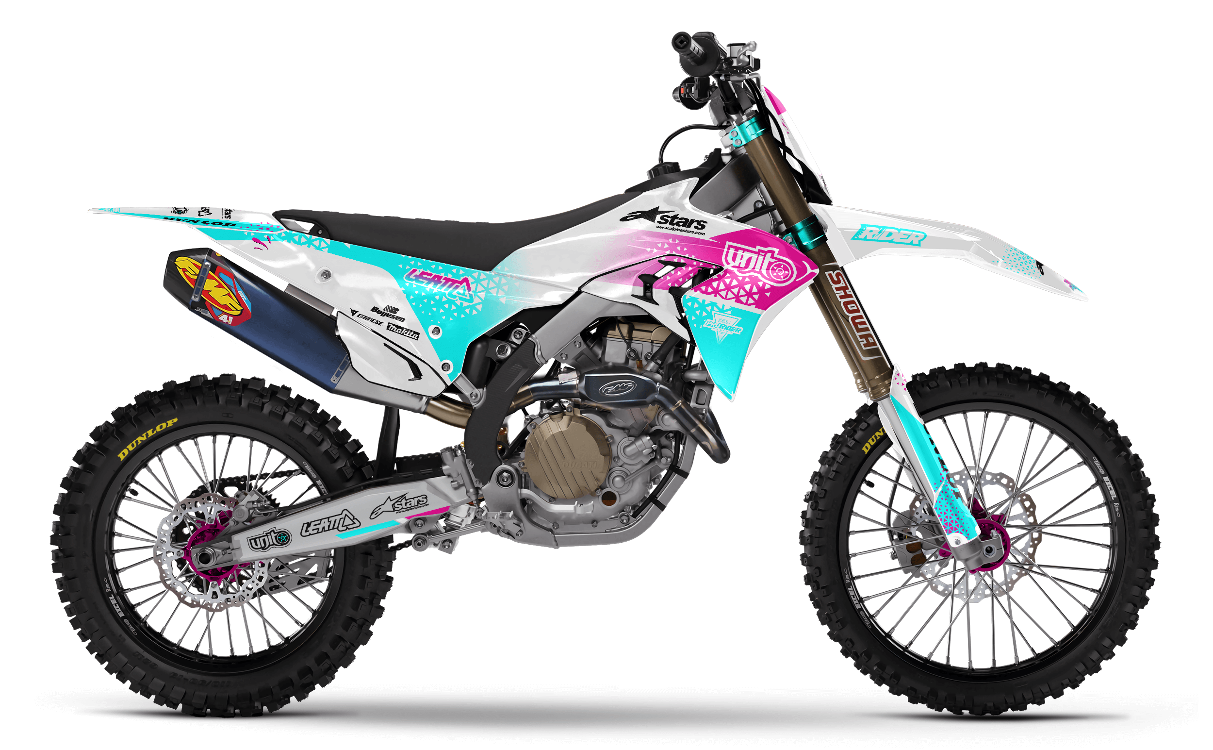 Unit white Full Graphics Kit DUCATI