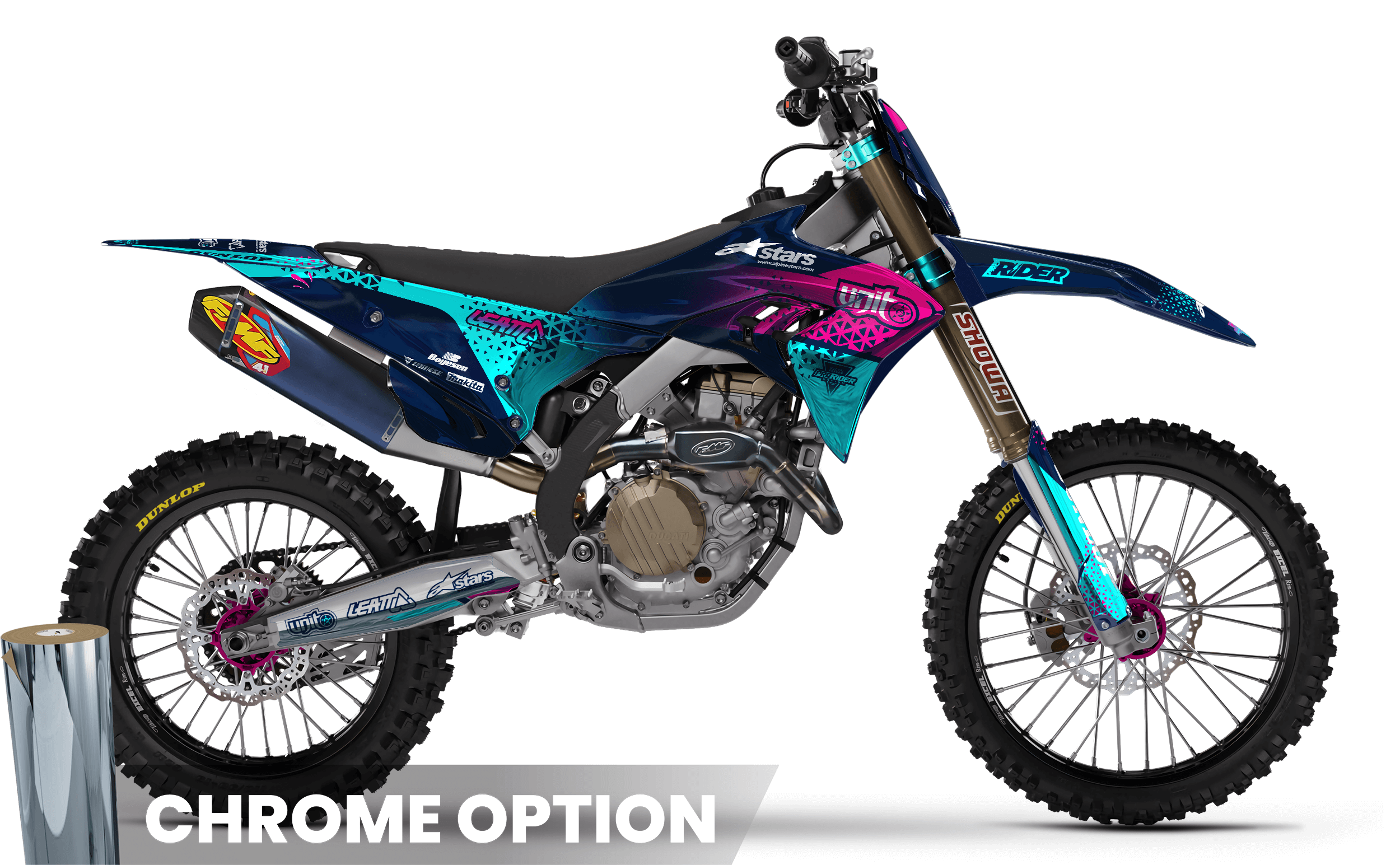 Unit navy Full Graphics Kit DUCATI