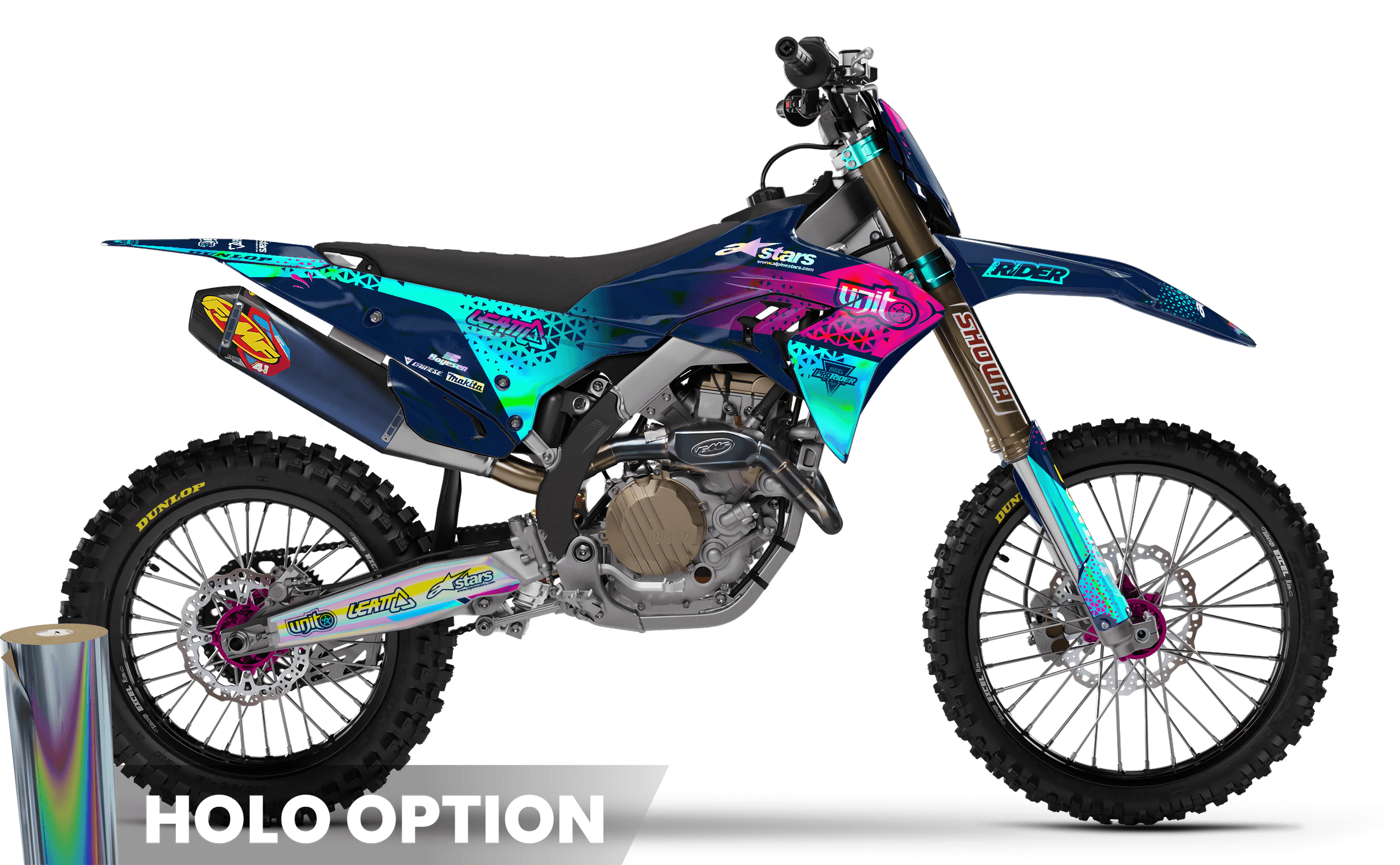 Unit navy Full Graphics Kit DUCATI