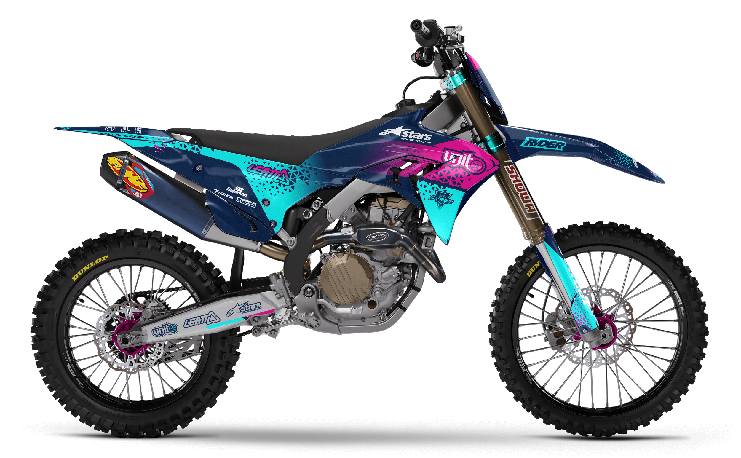 Unit navy Full Graphics Kit DUCATI
