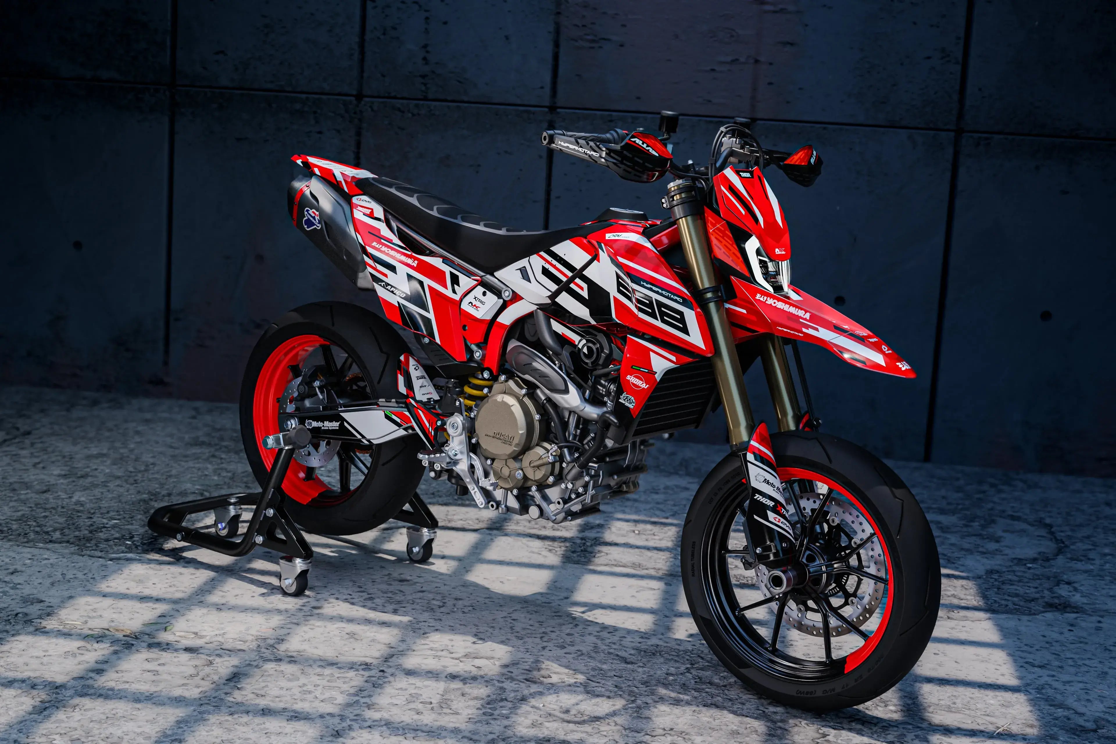 Ducati Hypermotard 698 Full Graphics Kit | Highta