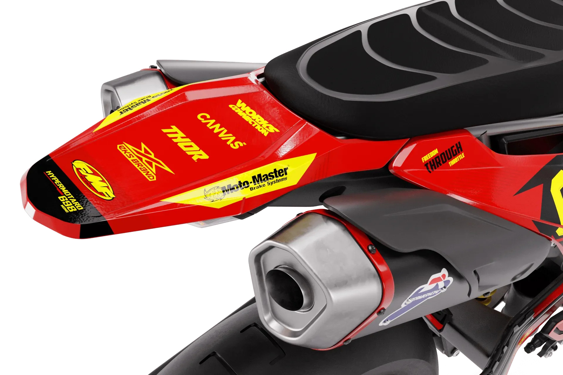 Ducati Hypermotard 698 Full Graphics Kit | Hypana