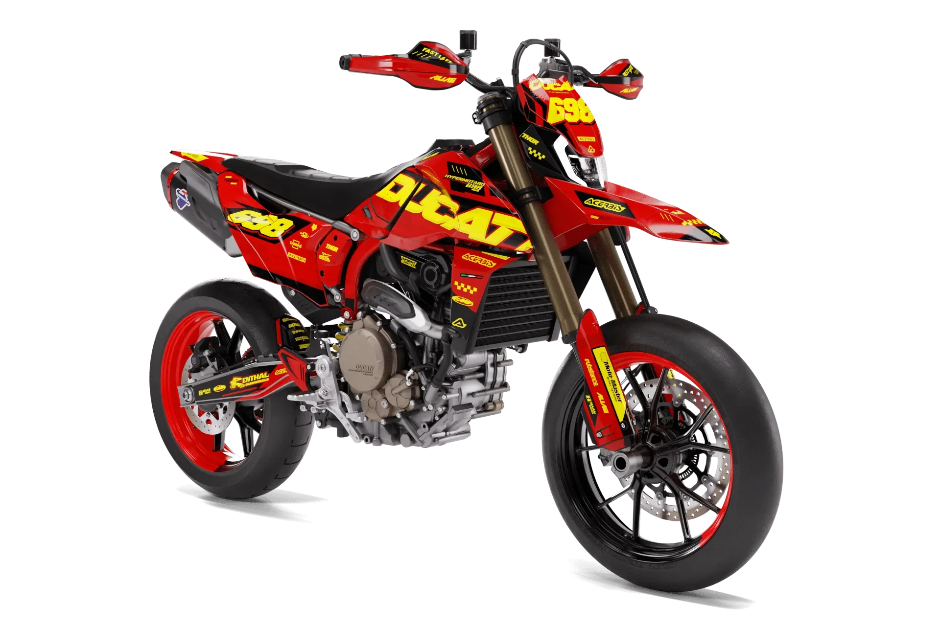 Ducati Hypermotard 698 Full Graphics Kit | Hypana