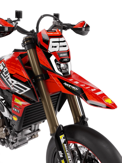 Ducati Hypermotard 698 Full Graphics Kit | Hypero