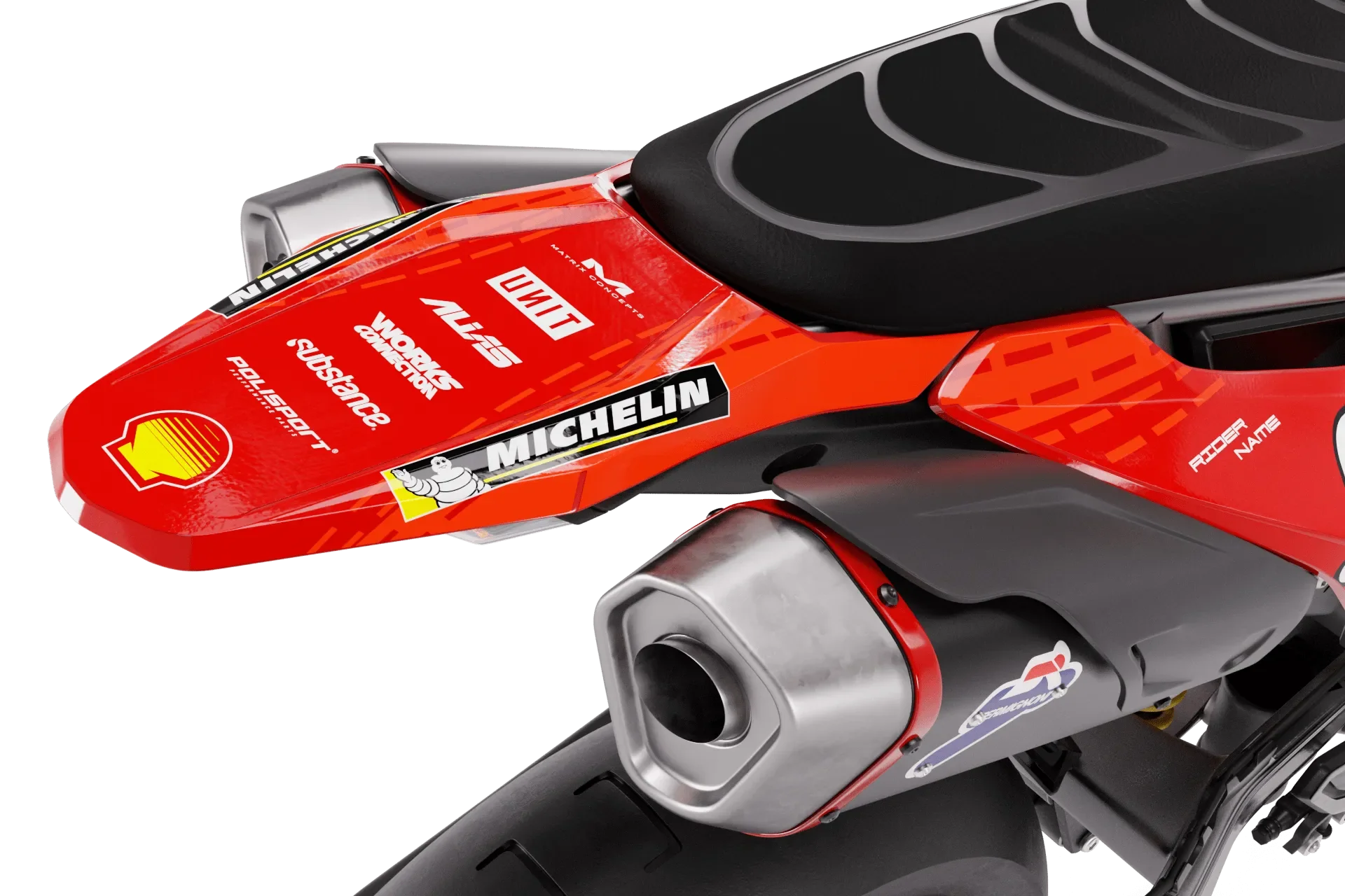 Ducati Hypermotard 698 Full Graphics Kit | Hypero