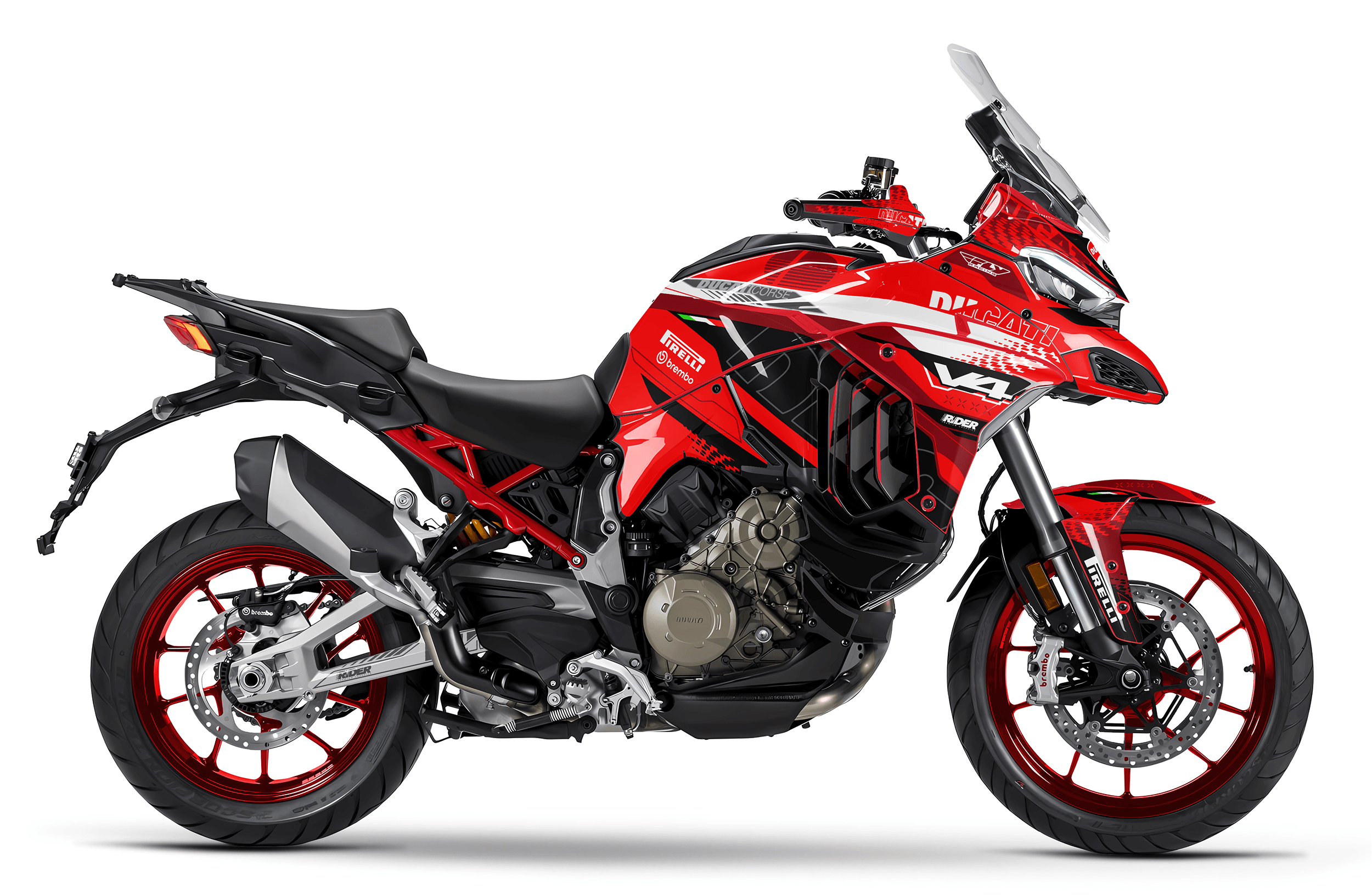 DUCATI MULTISTRADA Full Graphics Kit | Bologna
