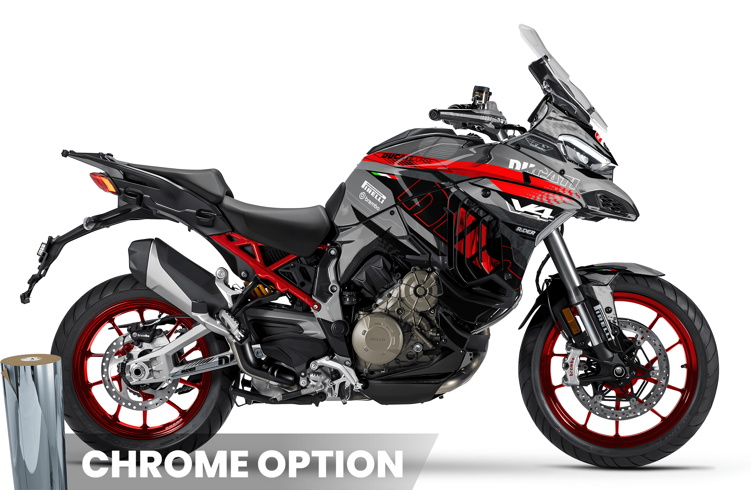 DUCATI MULTISTRADA Full Graphics Kit | Strada