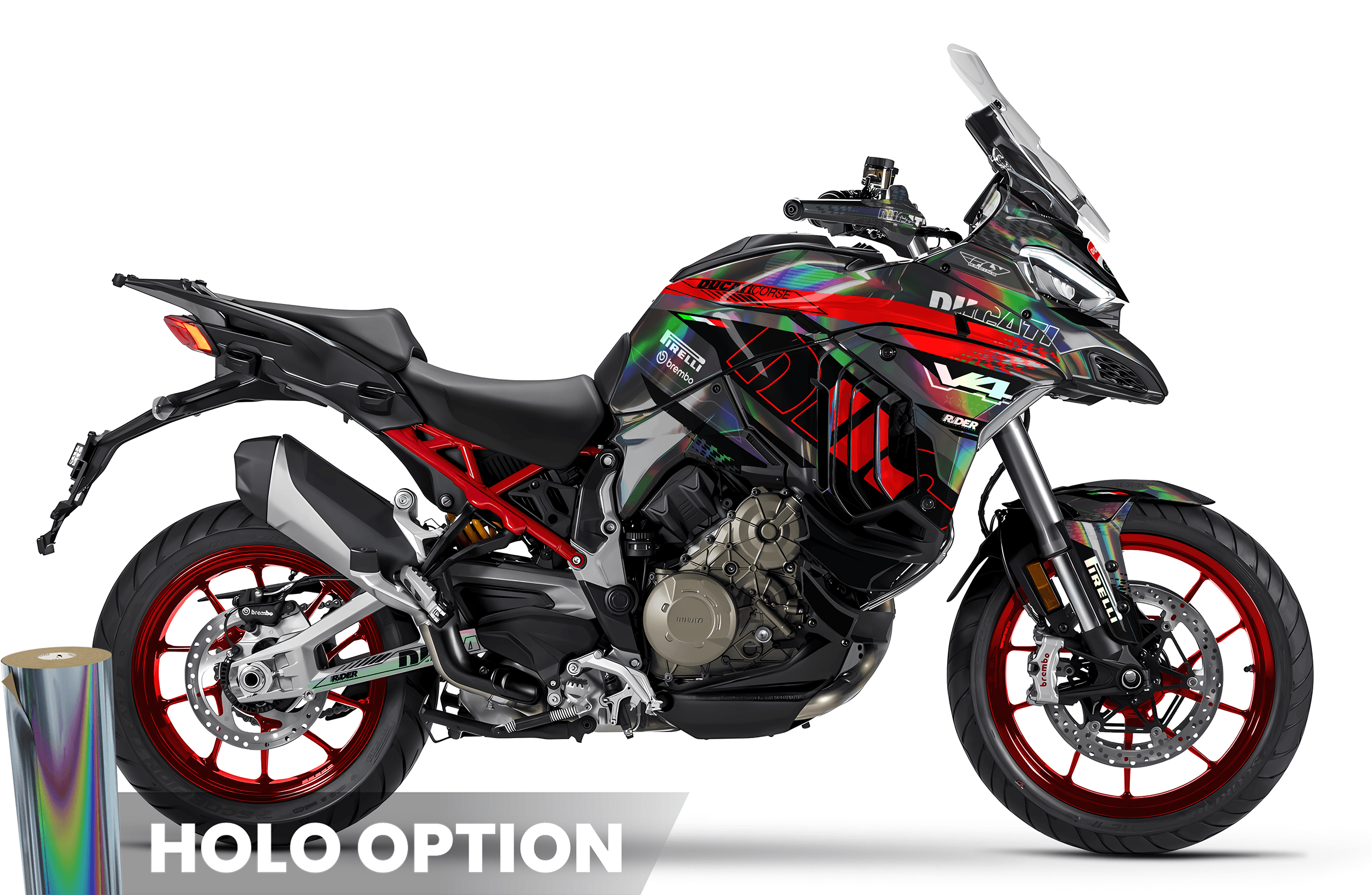 DUCATI MULTISTRADA Full Graphics Kit | Strada