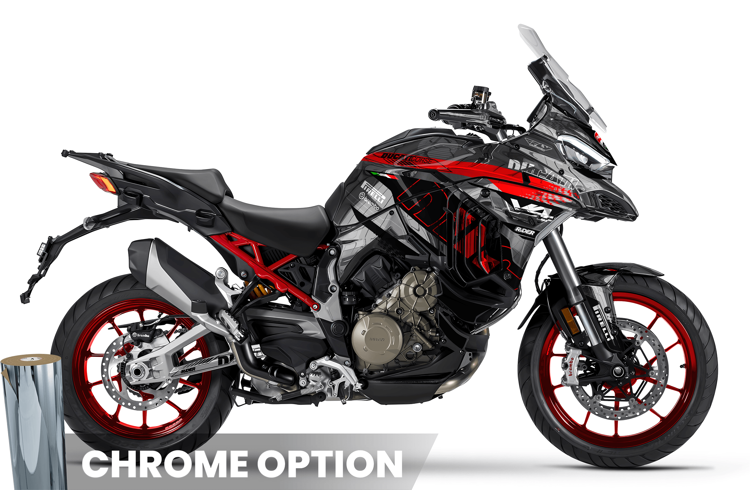 DUCATI MULTISTRADA Full Graphics Kit | Strada