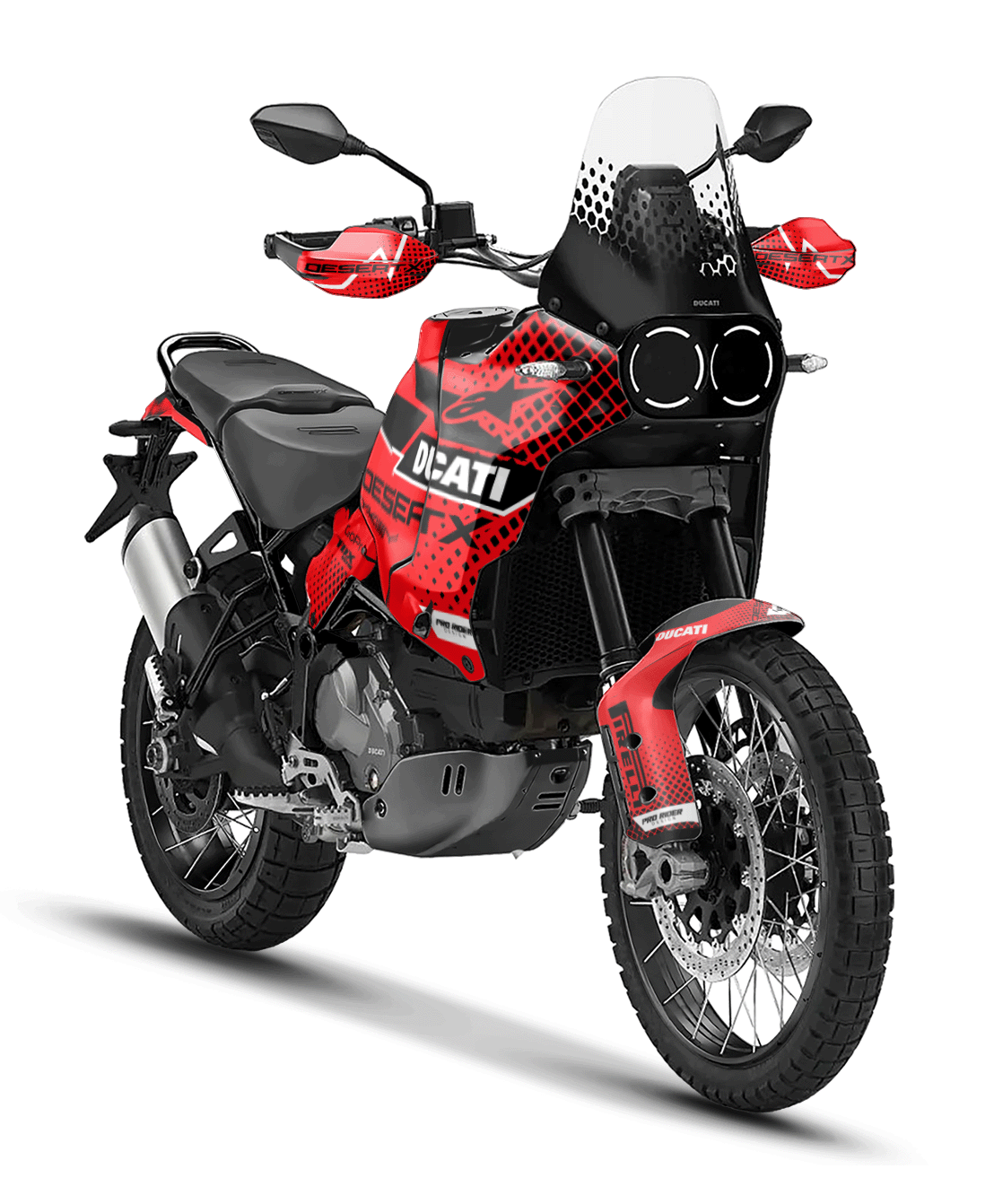 Ducati Desert X Full Graphics Kit | Alpinestars