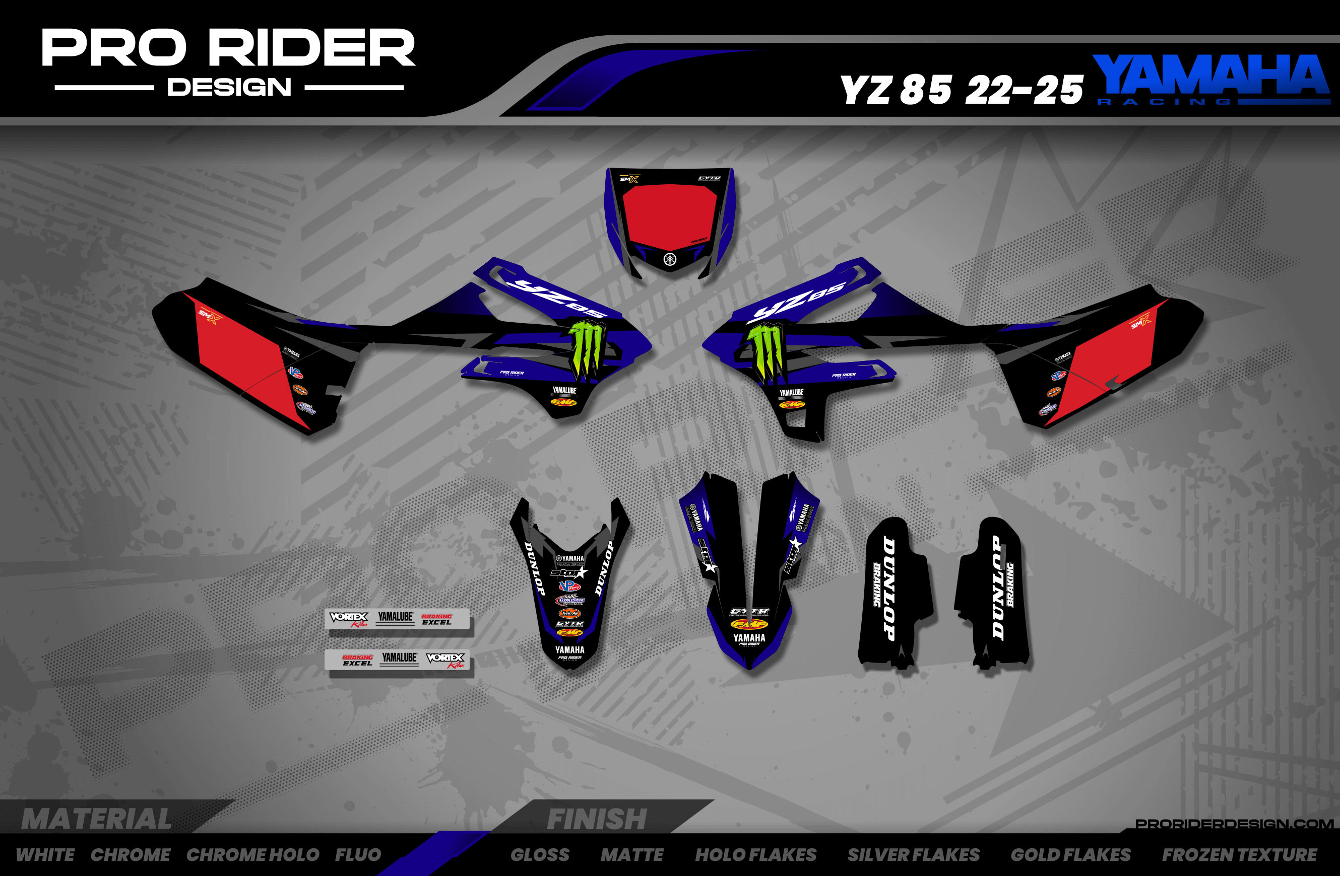 Yamaha graphics Eli Tomac Factory Replica
