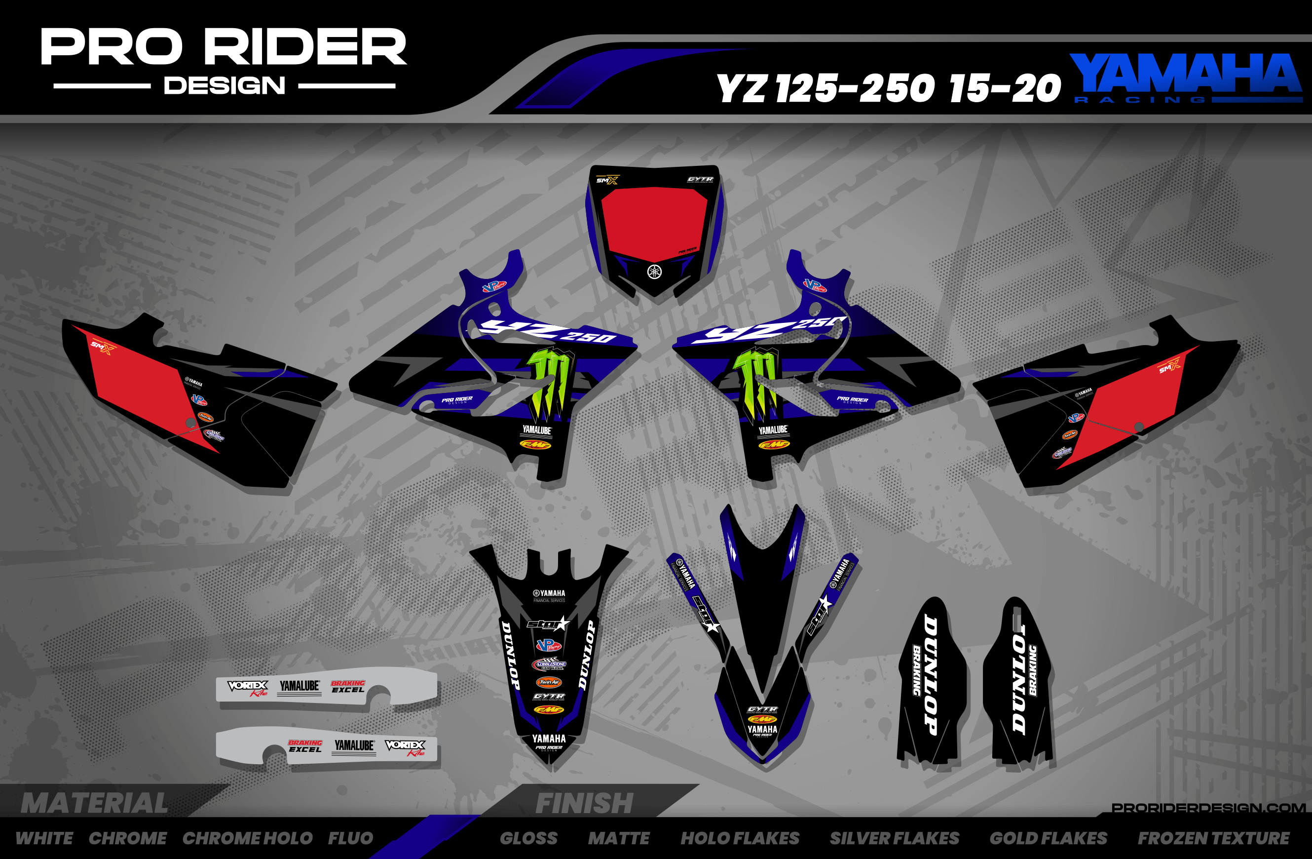 Yamaha graphics Eli Tomac Factory Replica