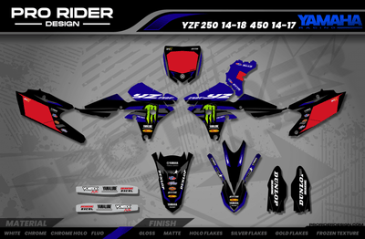 Yamaha graphics Eli Tomac Factory Replica