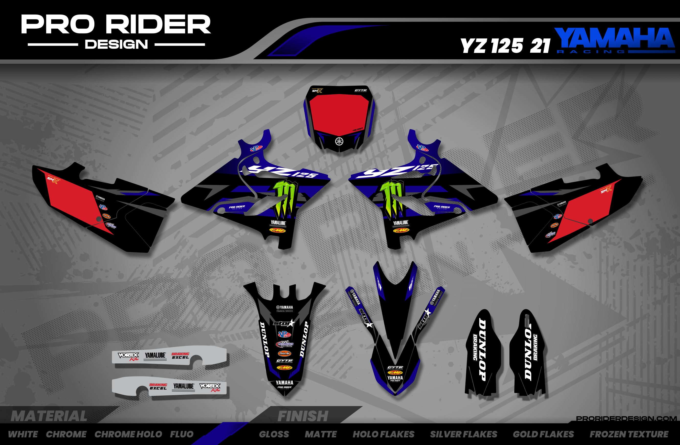Yamaha graphics Eli Tomac Factory Replica