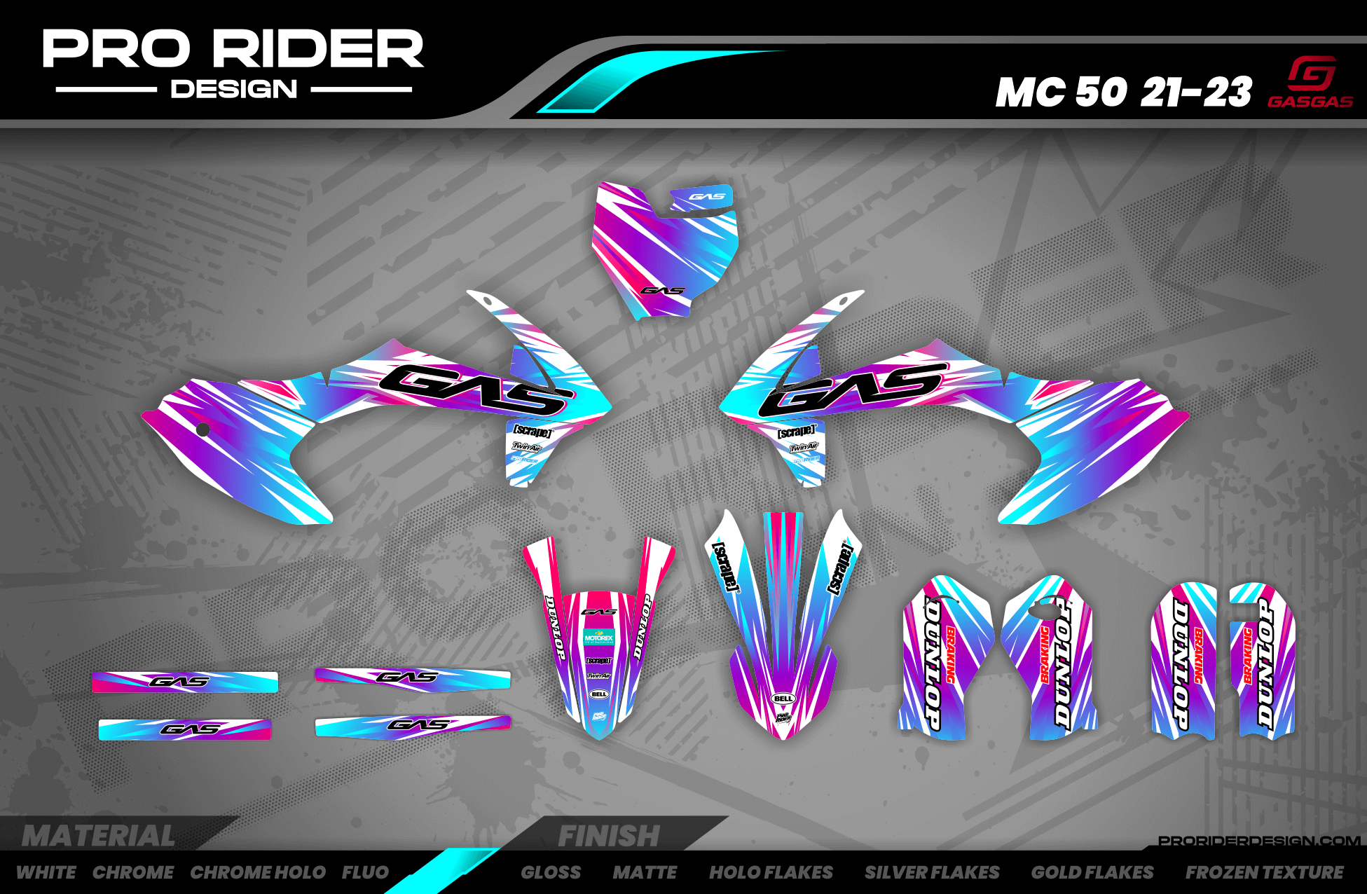 Graphics Kit GASGAS FIXTIX