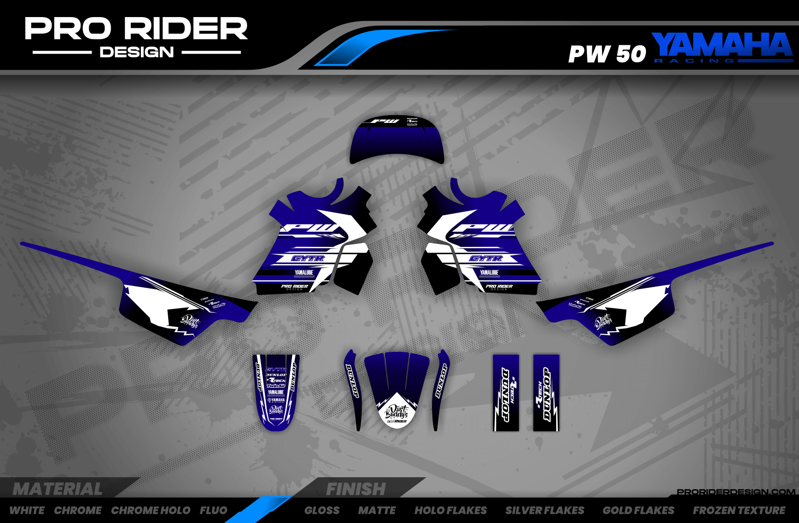 Yamaha Pw-Ttr Full Graphics Kit | Gytr dirt buddy's