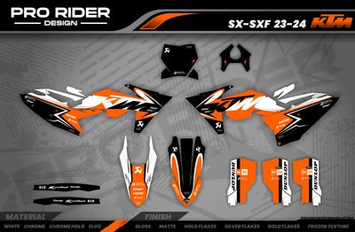 KTM Graphics Kit PERSO FENTY
