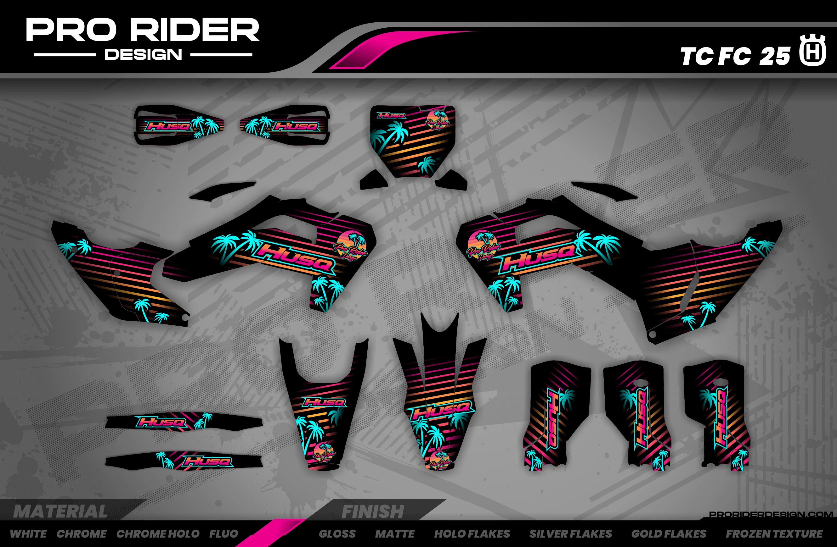Graphic kit HUSQVARNA SUMMER