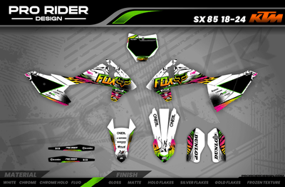 Custom Graphics KIT FOX DISTRICT