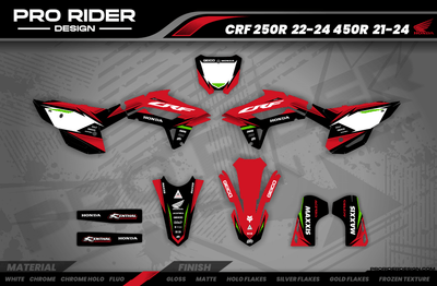 HONDA Graphics Kit MAXXIS FX