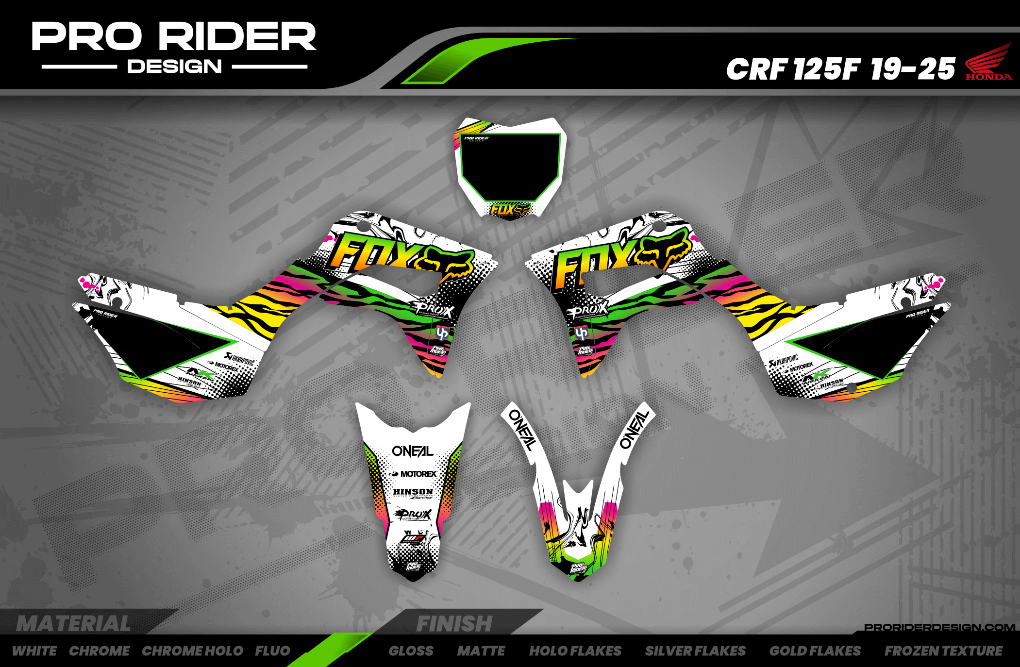 Custom Graphics KIT FOX DISTRICT