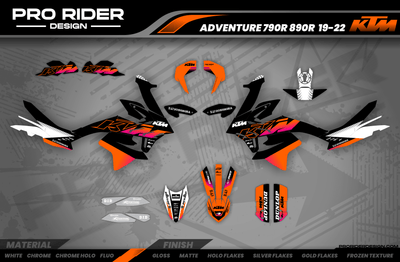 KTM ADVENTURE Series Full Graphics Kit | Vowax