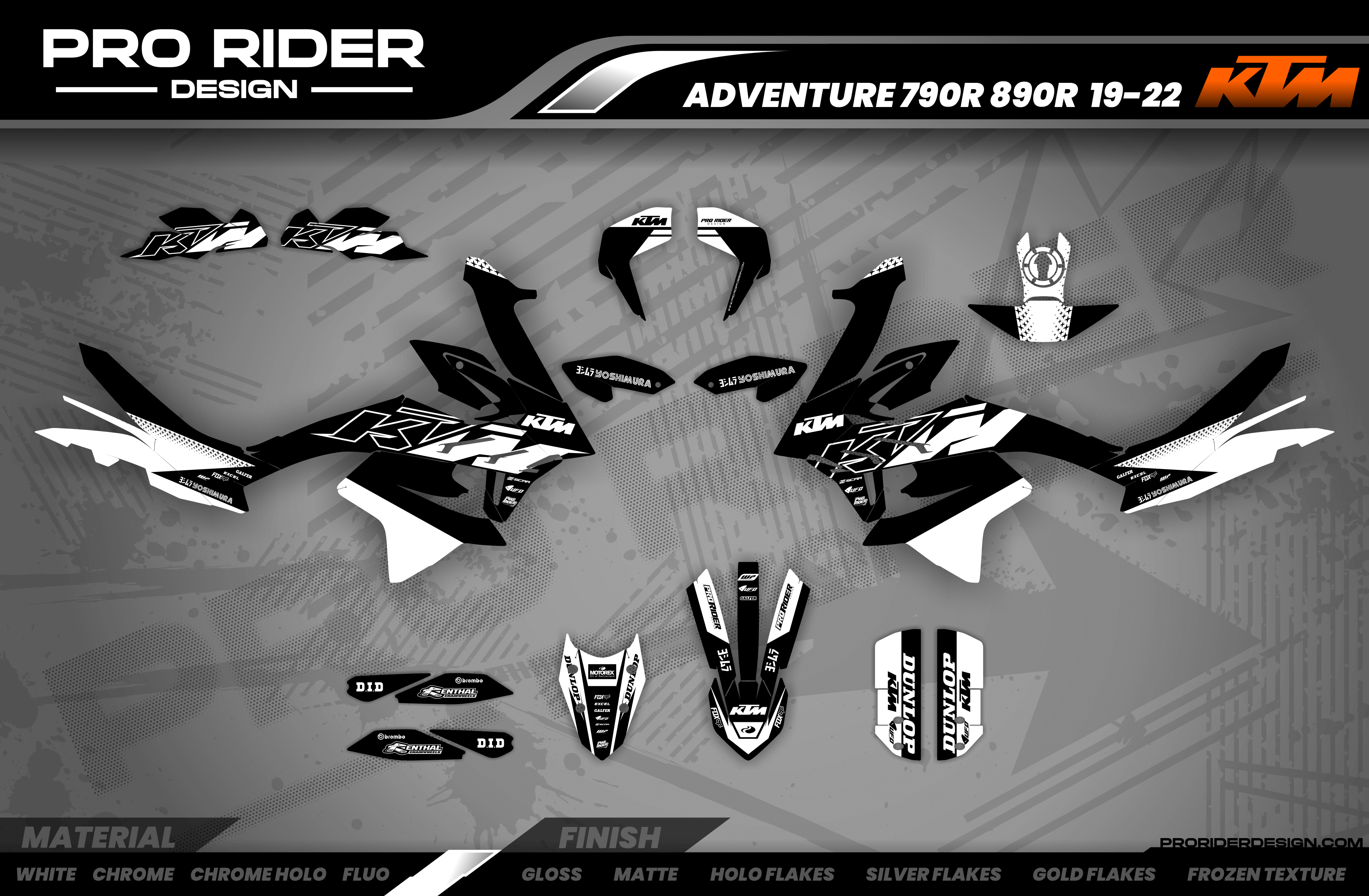 Boman Full Graphics Kit KTM 790/890 ADVENTURE