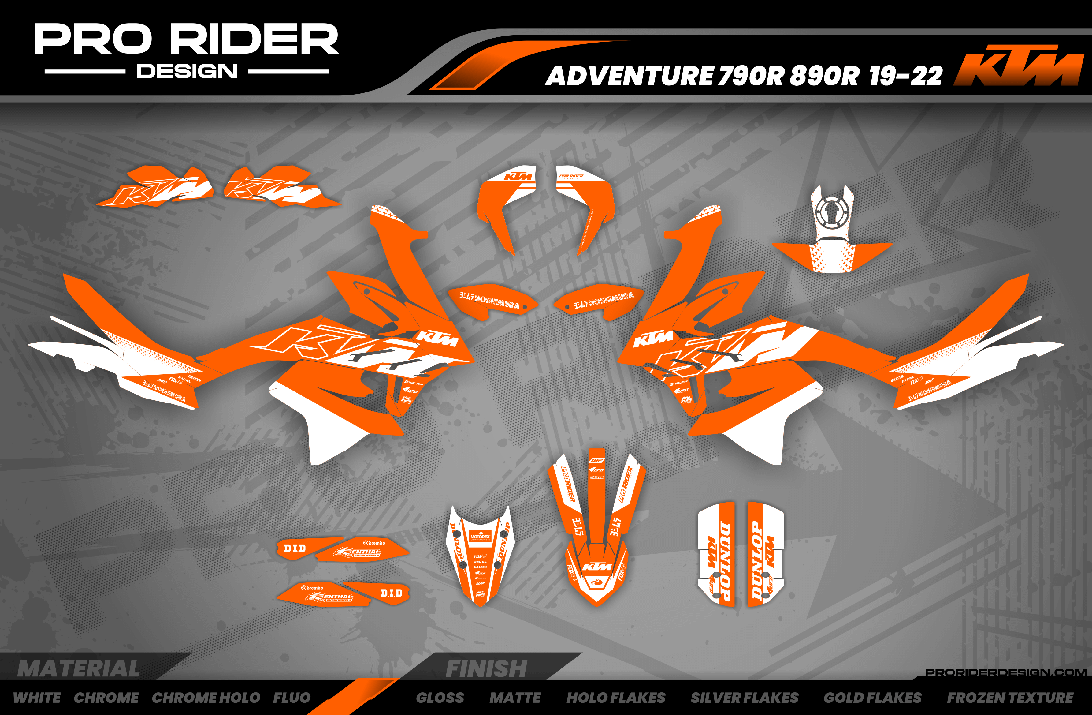 Bomox Full Graphics Kit KTM 790/890 ADVENTURE