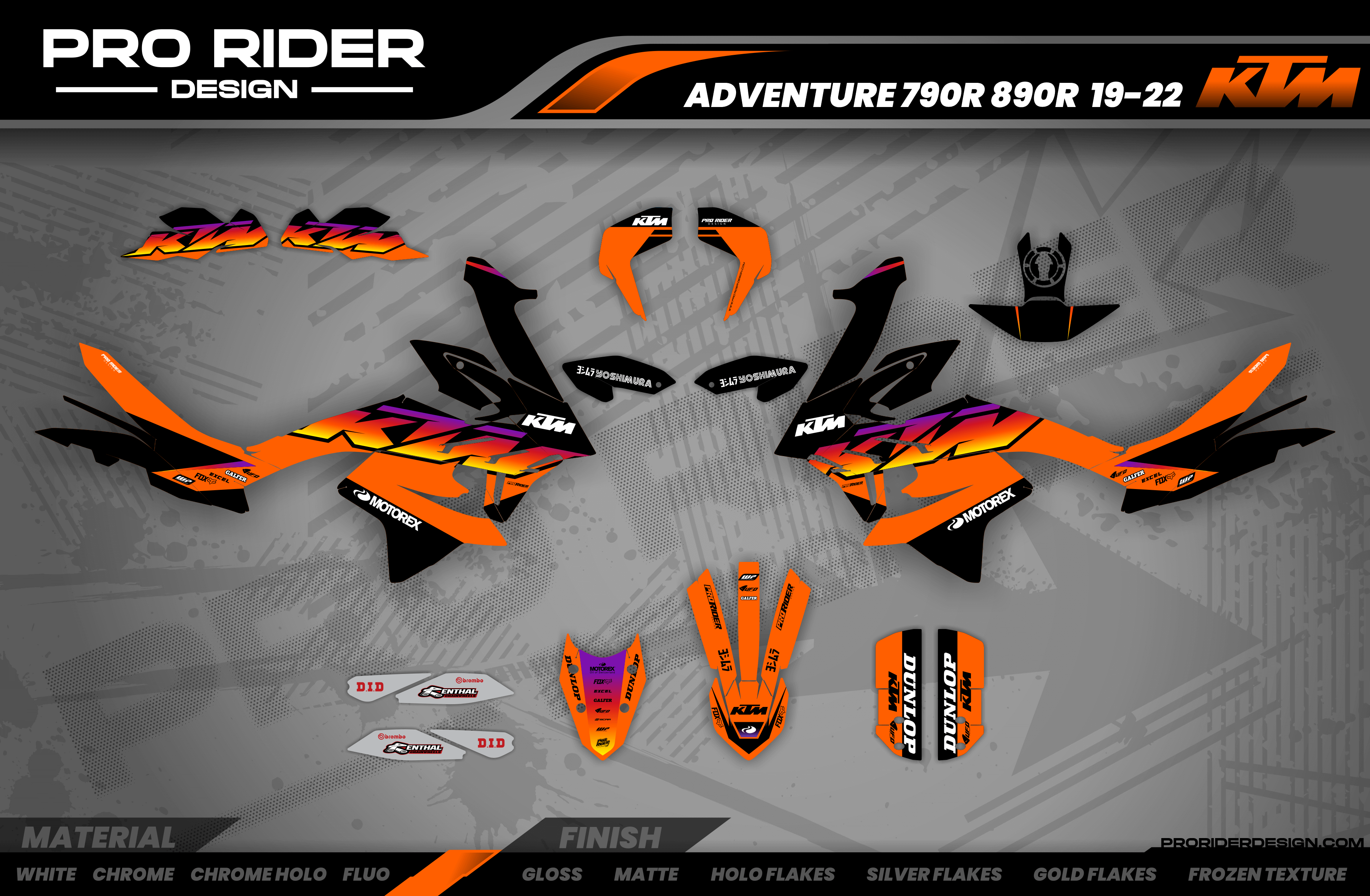 Varanom Full Graphics Kit KTM 790/890 ADVENTURE