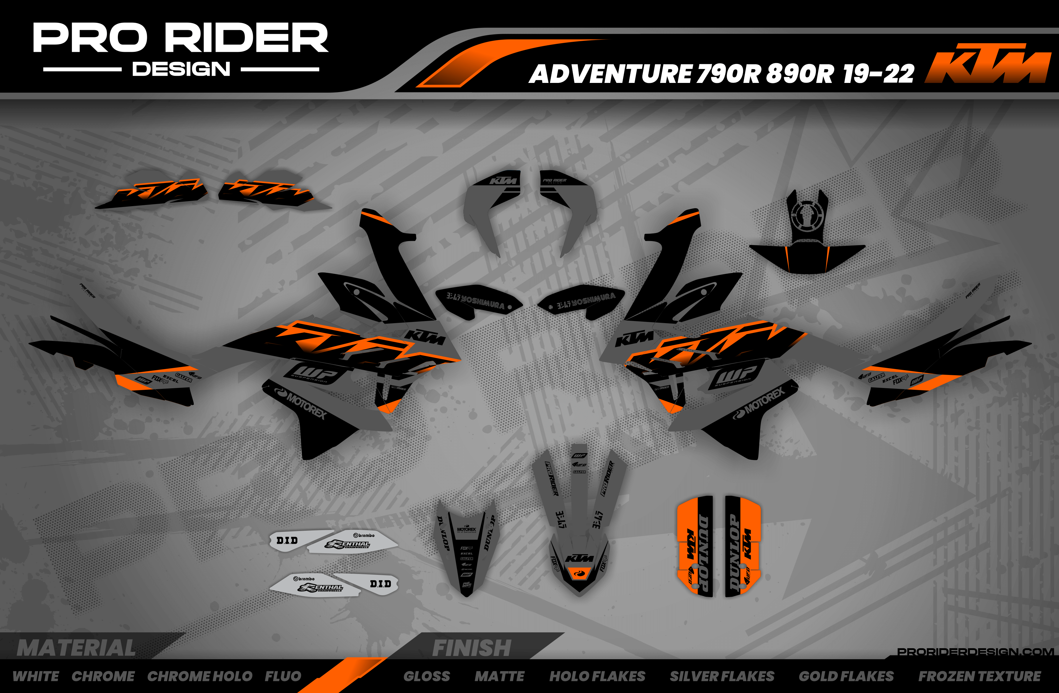 Variox Full Graphics Kit KTM 790/890 ADVENTURE