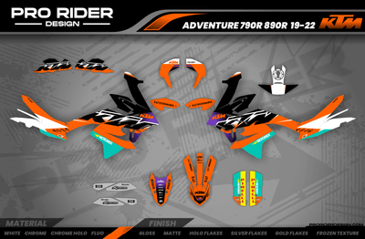 Ktm 790/890 Adventure Full Graphics Kit | Vanka