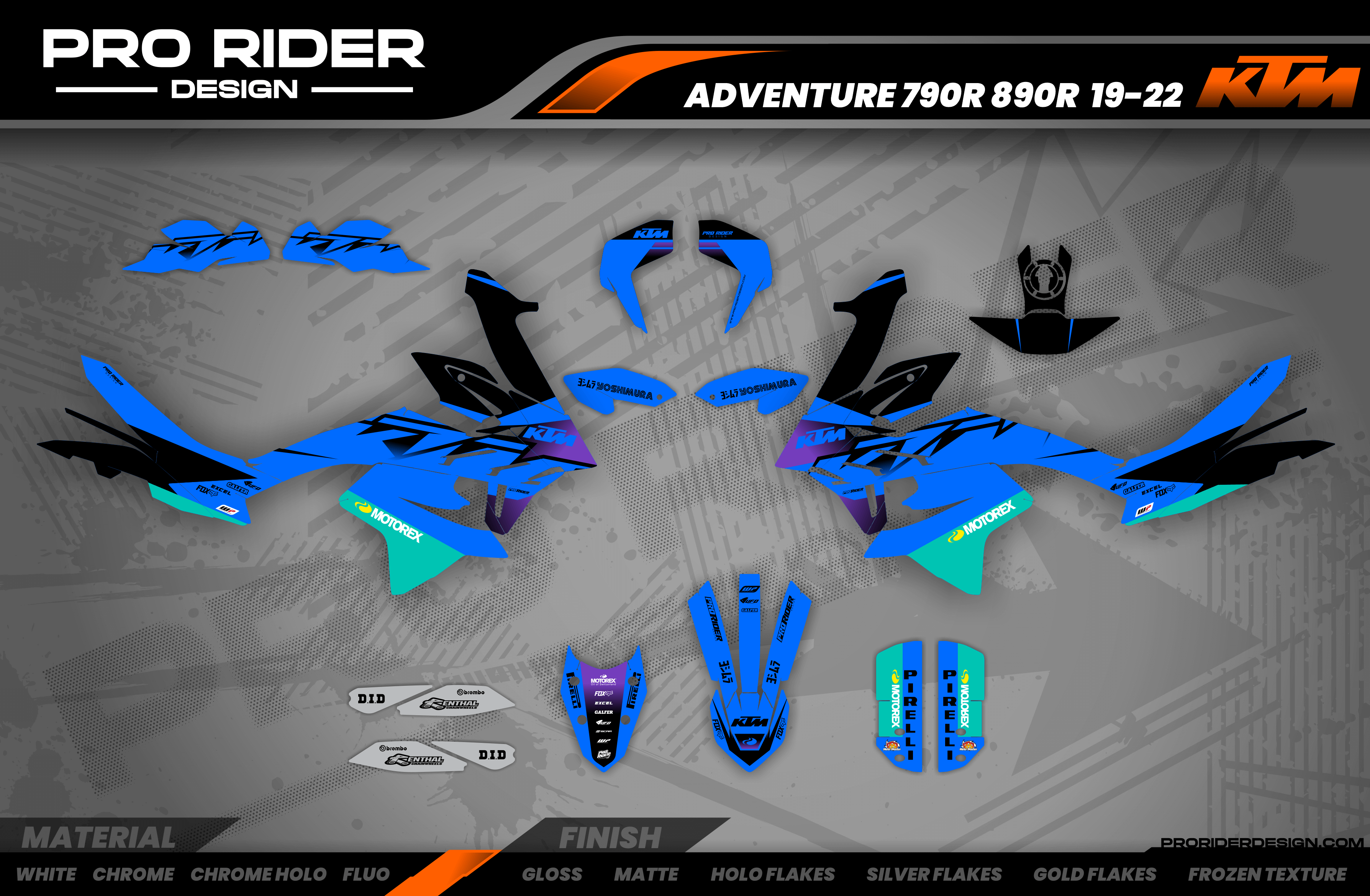 Vanex Full Graphics Kit KTM 790/890 ADVENTURE