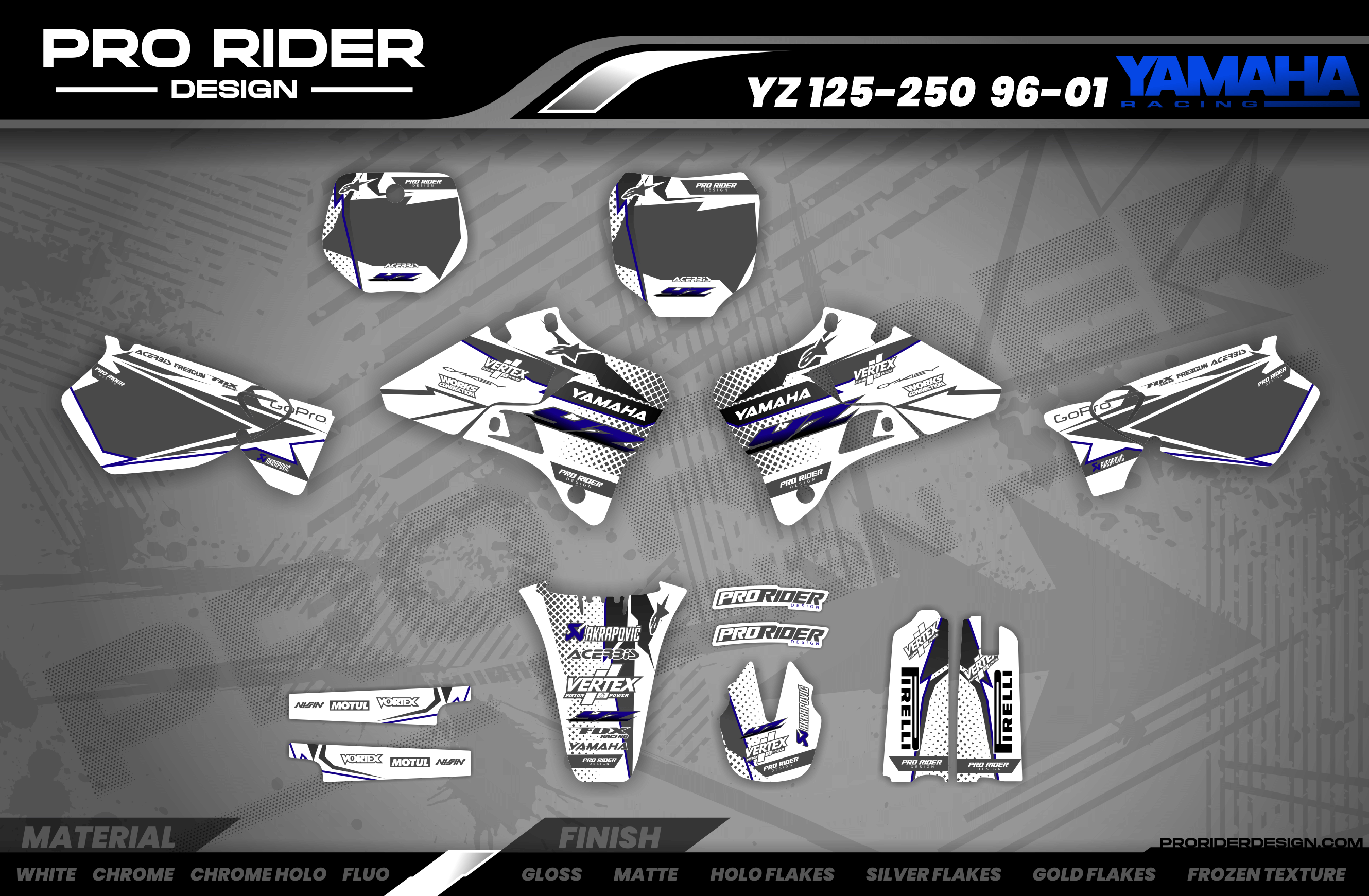 Yamaha graphics KIT FMRFACTORY MOUNTAIN